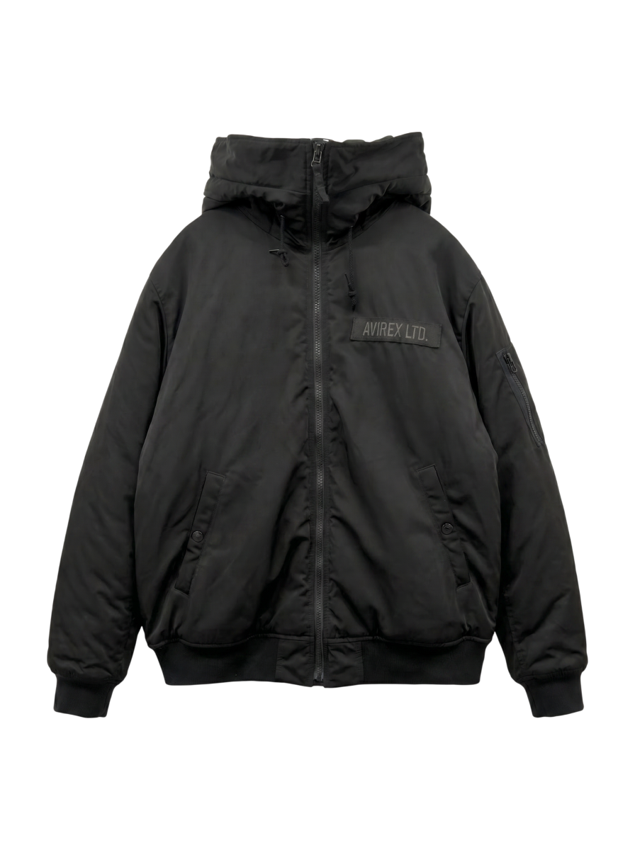 AVIREX / 2025 HB SHORT HOODIE JKT
