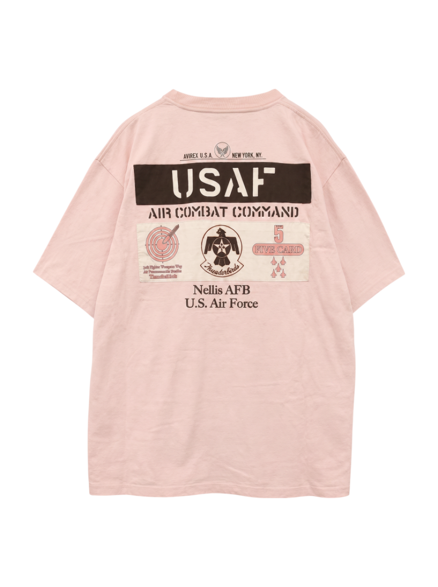 AVIREX / SHORT SLEEVE T-SHIRT USAF THUNDERBIRDS / ショートスリーブ Tシャツ USAF サンダーバーズ