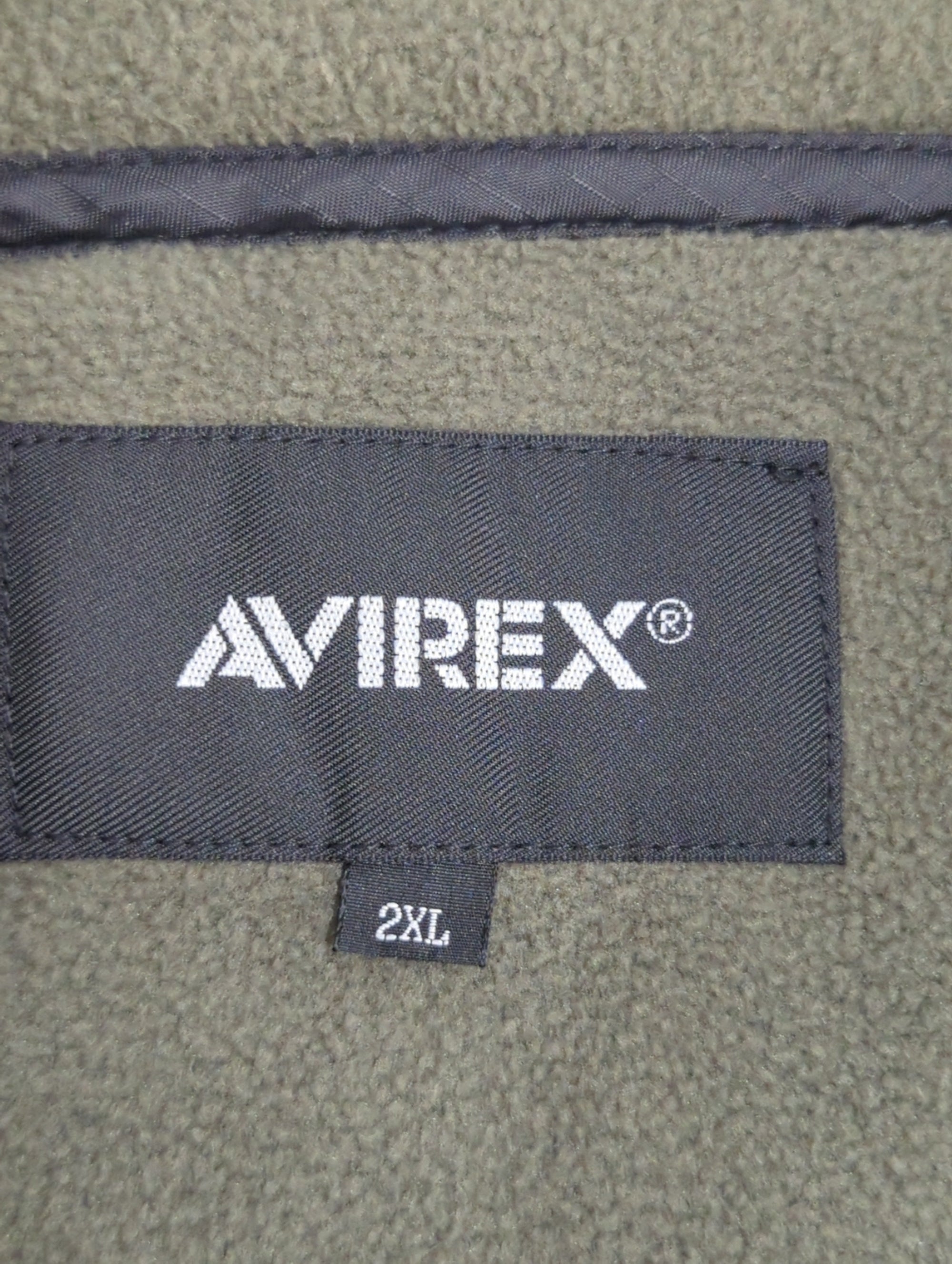 AVIREX / キルト コンビ フリース / QUILT COMBI FLEECE JACKET