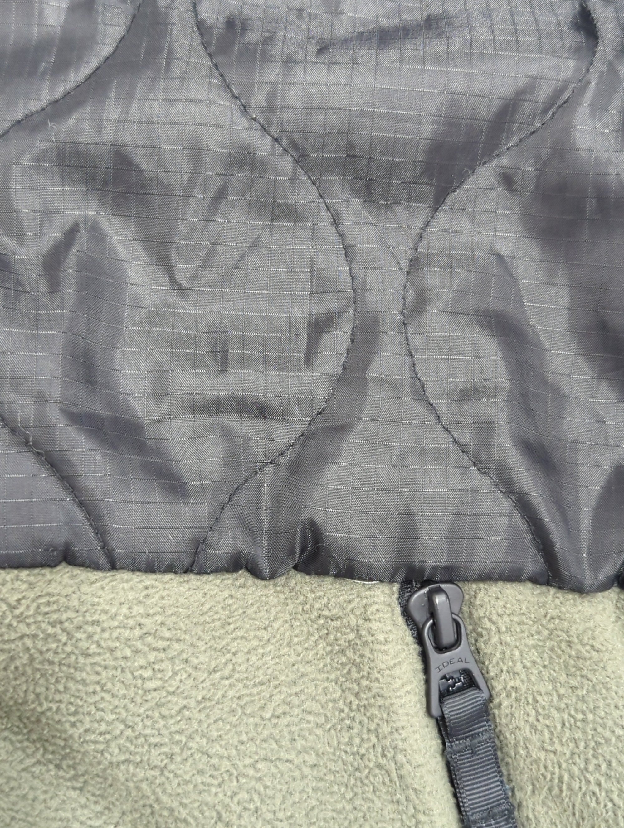 AVIREX / キルト コンビ フリース / QUILT COMBI FLEECE JACKET