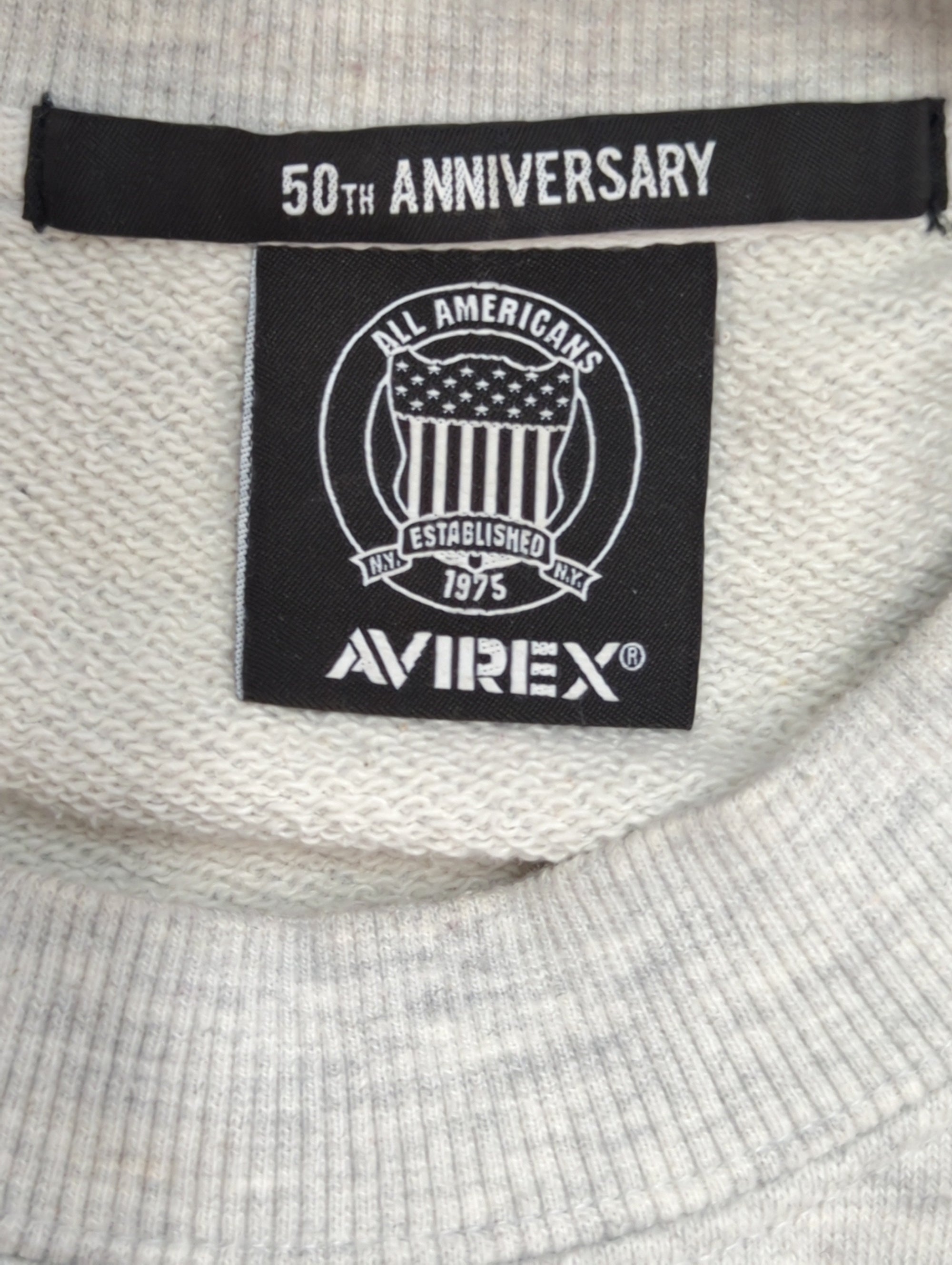 AVIREX / FOAMING CREW NECK SWEAT "AVIREX USA" / フォーミング クルーネックスウェット / AVIREX