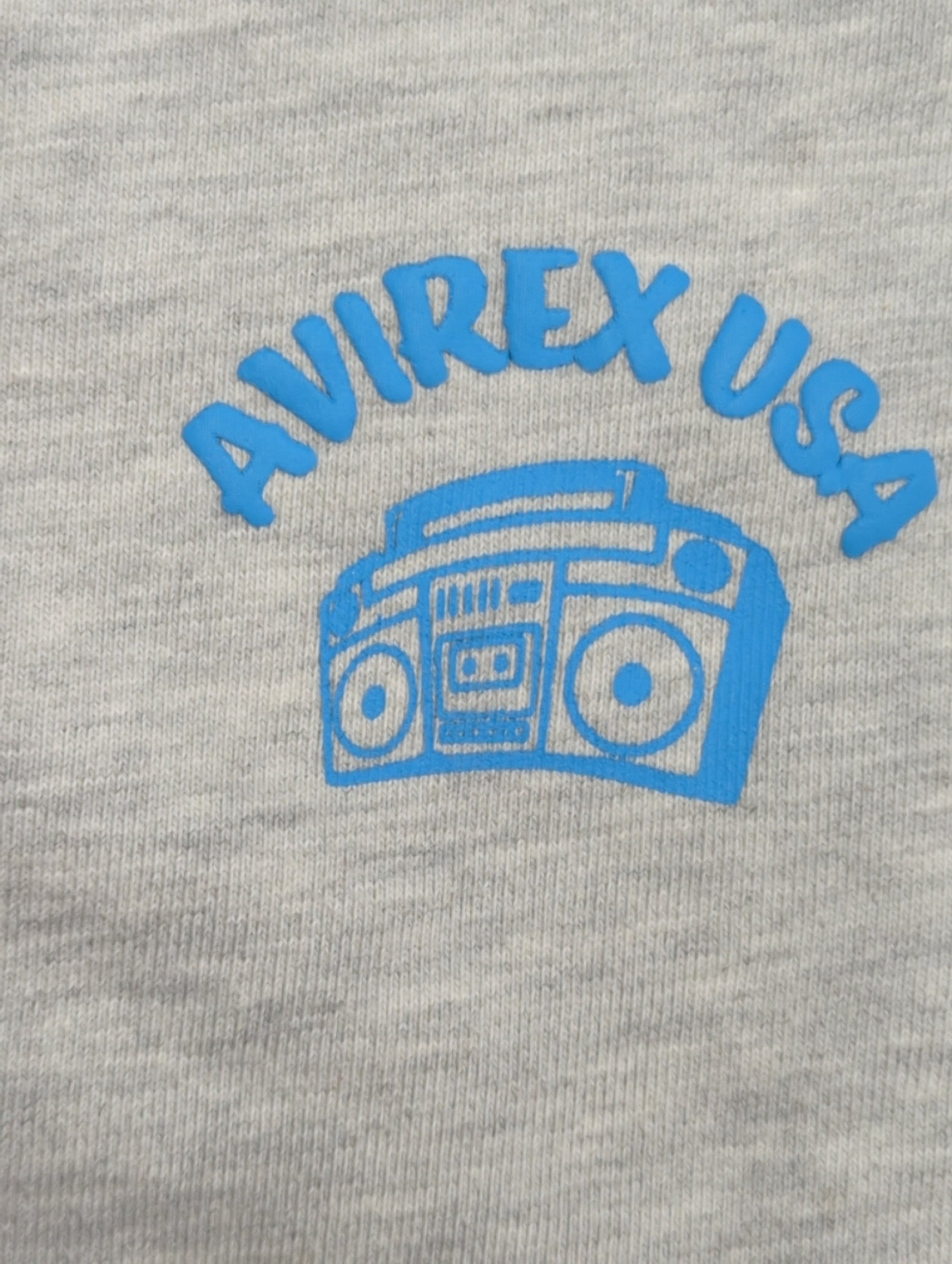 AVIREX / FOAMING CREW NECK SWEAT "AVIREX USA" / フォーミング クルーネックスウェット / AVIREX