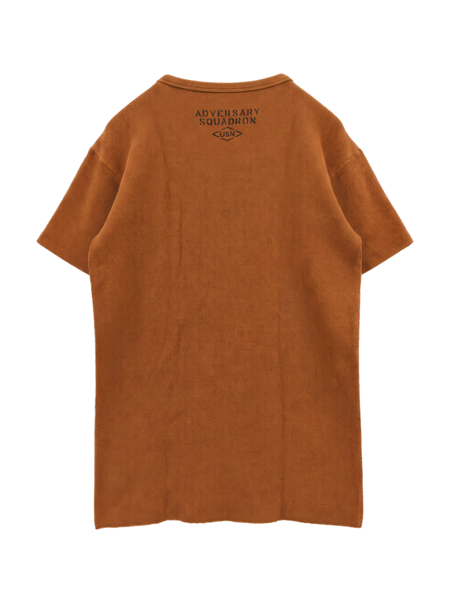 AVIREX / 【直営店舗限定】ハニカムワッフル Vネック Tシャツ チャレンジャース