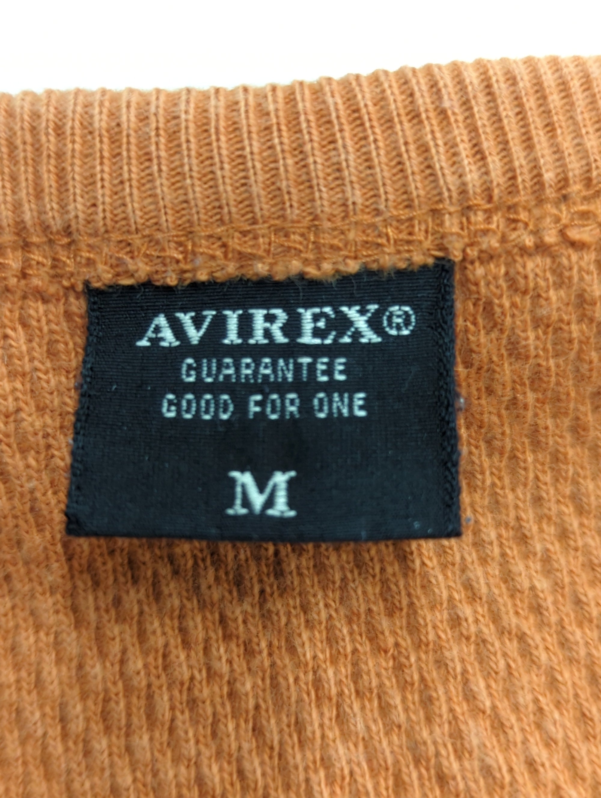 AVIREX / 【直営店舗限定】ハニカムワッフル Vネック Tシャツ チャレンジャース