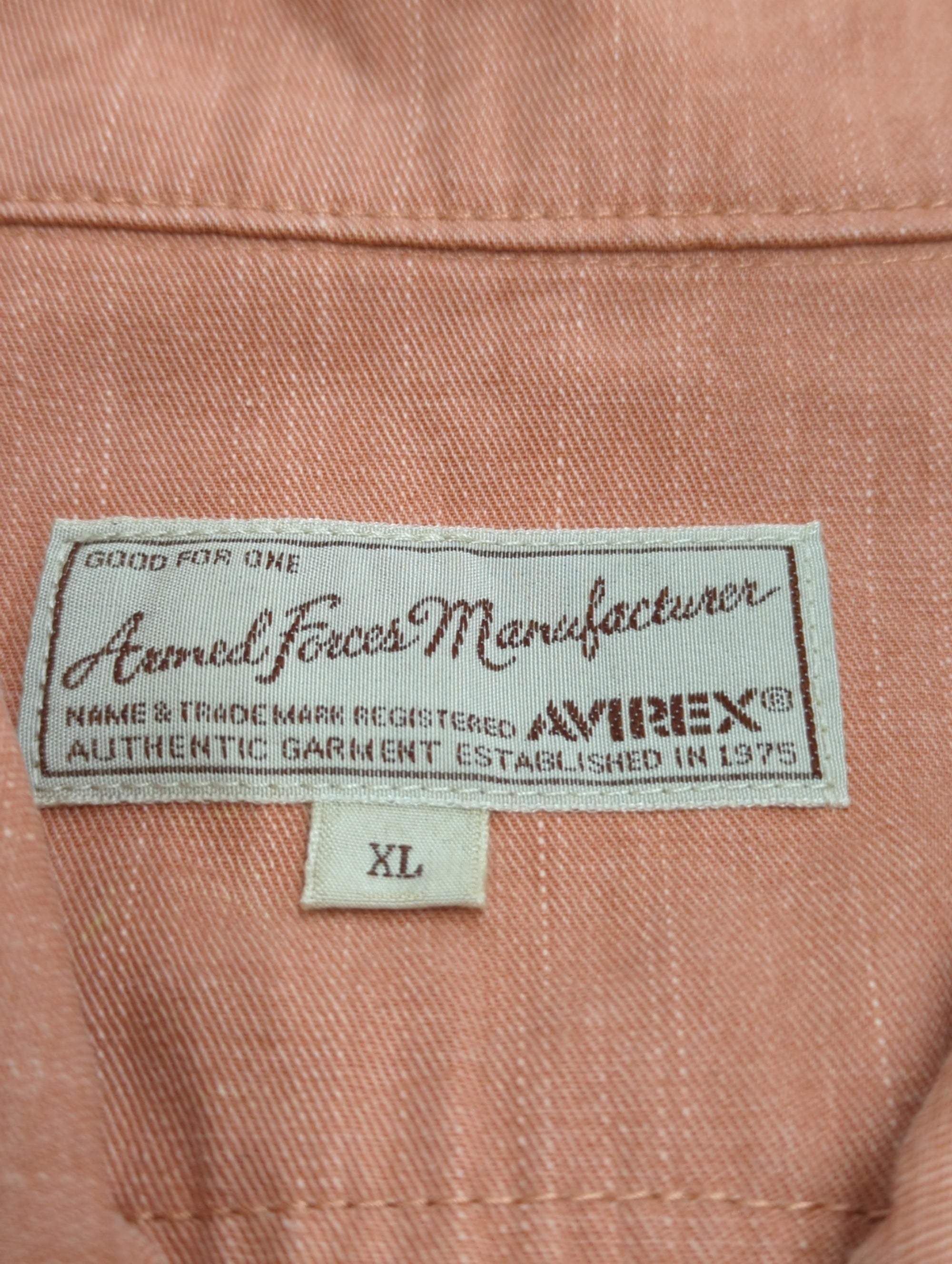 AVIREX / 《WEB&DEPOT限定》PIGMENT DYED FATIGUE SHIRT / ピグメント ダイ ファティーグ シャツ