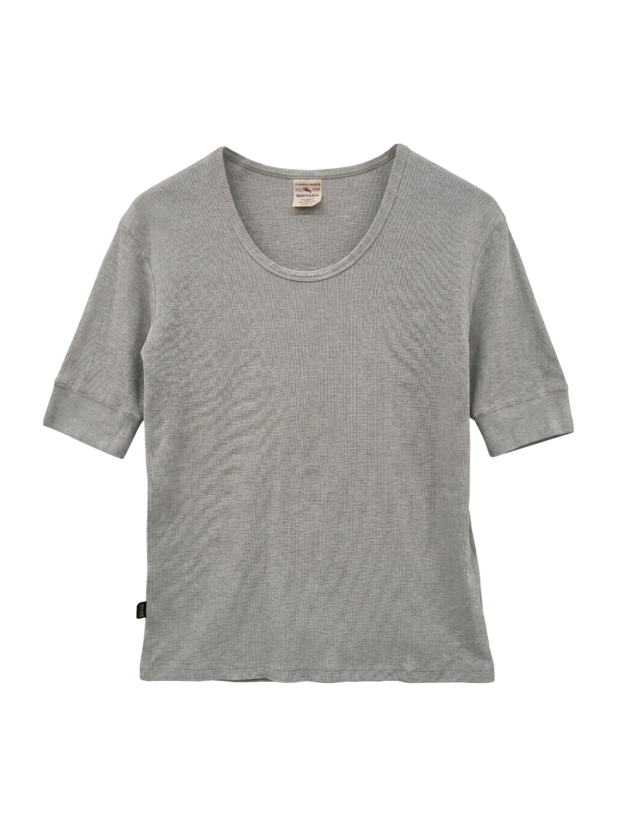 AVIREX / 《DAILY/デイリー》HALF SLEEVE U-NECK T-SHIRT/デイリー 五分袖 Uネック Tシャツ/AVIREX