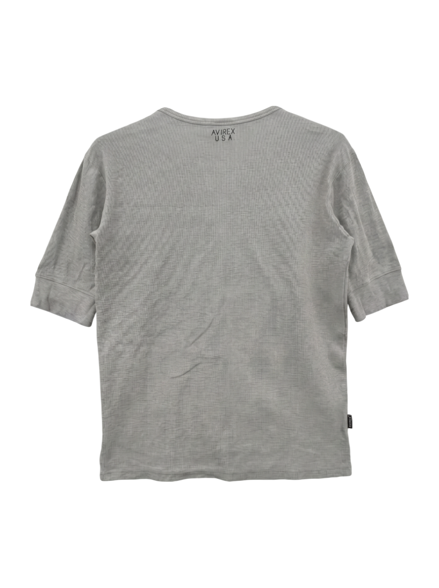 AVIREX / 《DAILY/デイリー》HALF SLEEVE U-NECK T-SHIRT/デイリー 五分袖 Uネック Tシャツ/AVIREX