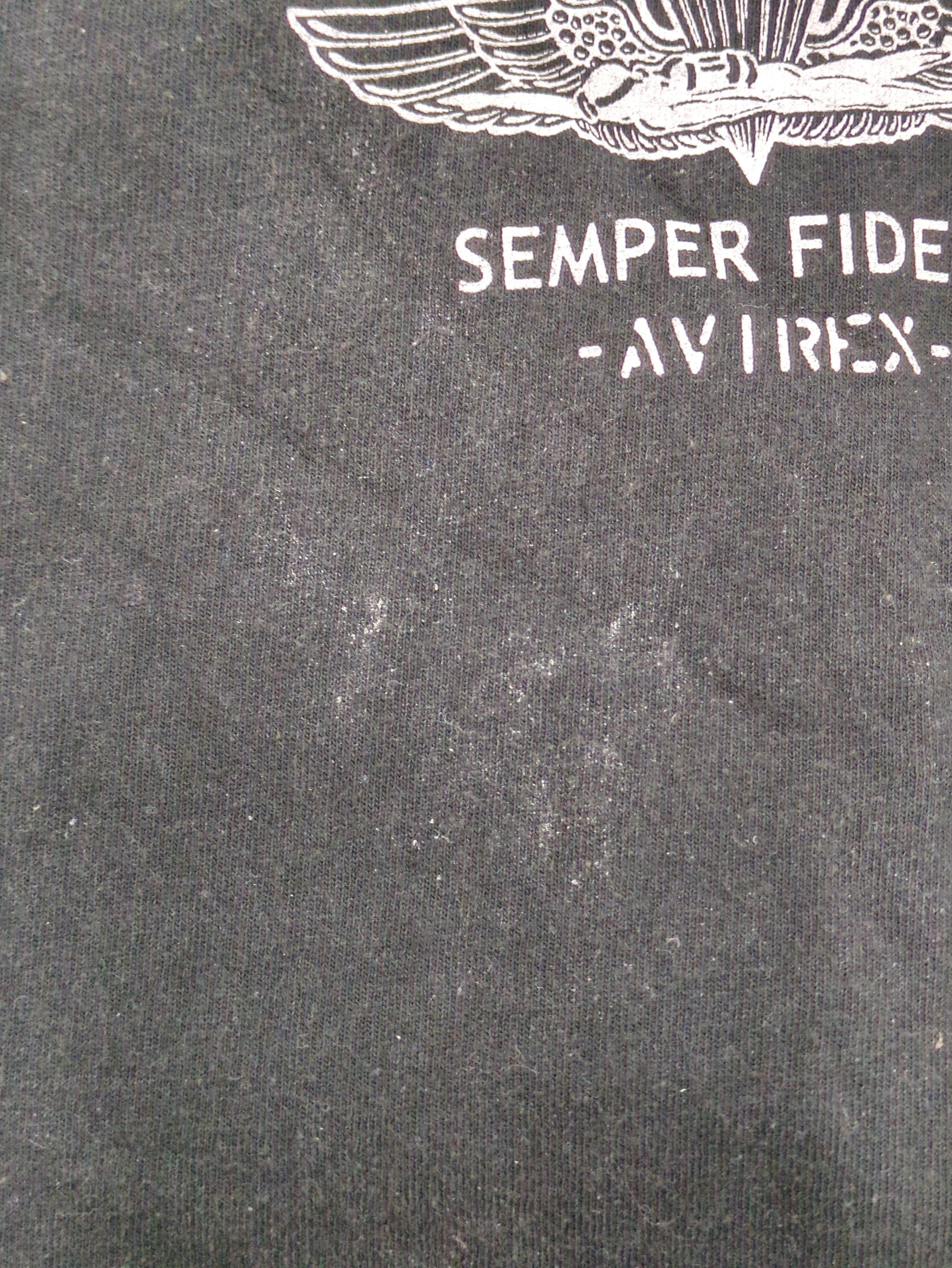 AVIREX / U.S.N.シールズ バックプリント ティーシャツ/U.S.N. SEALS BACK PRINT T-SHIRT