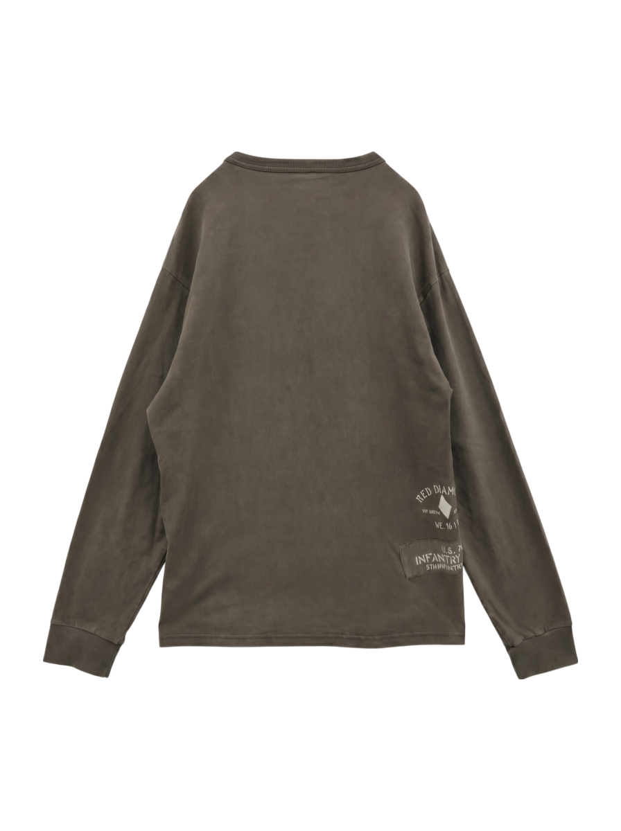 AVIREX / コンビネーション アーミーTシャツ/COMBINATION ARMY L/S T-SHIRT