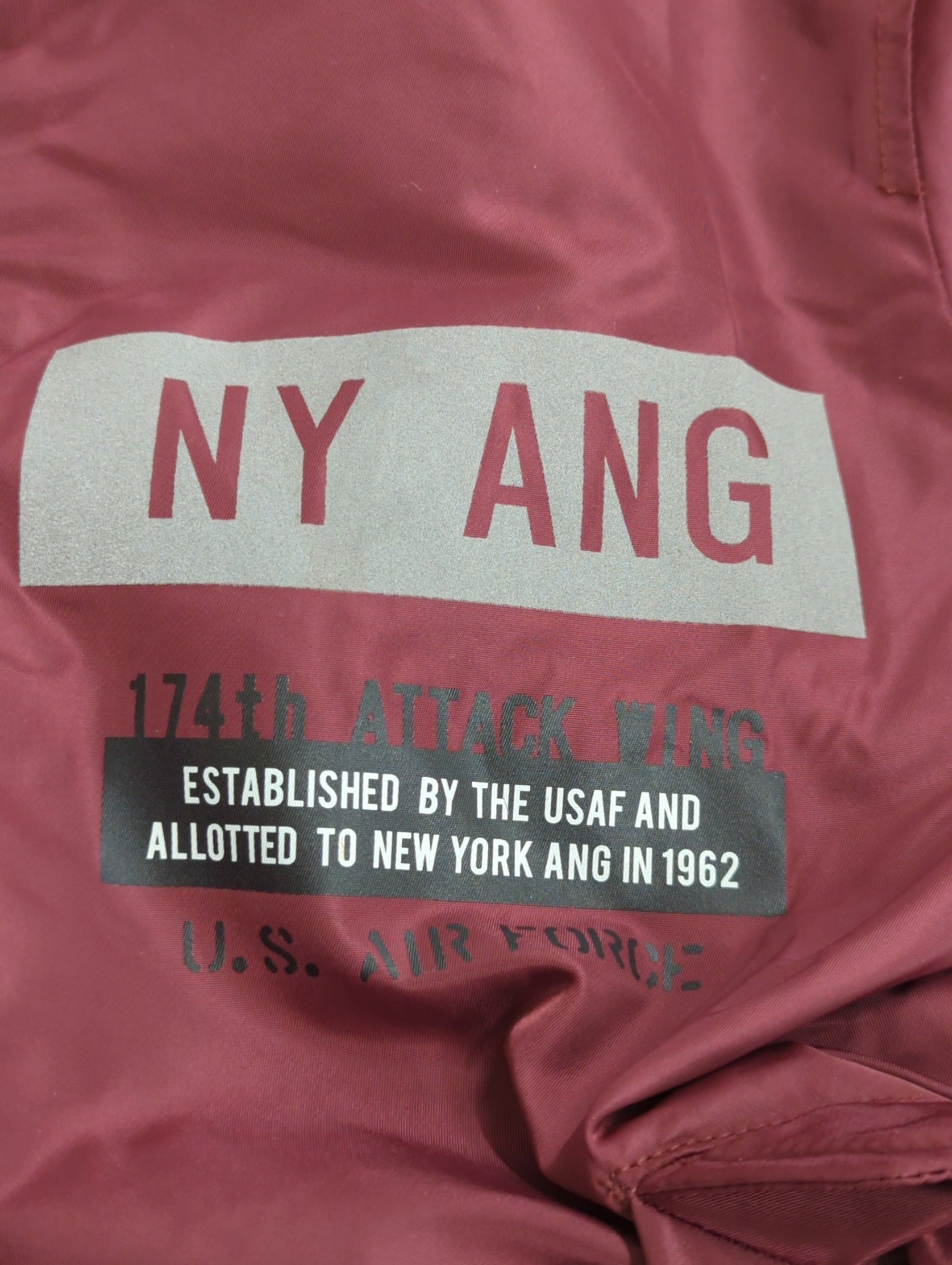 AVIREX / 《COLLECTION》REFLECT STENCIL MA-1 FLIGHT JACKET