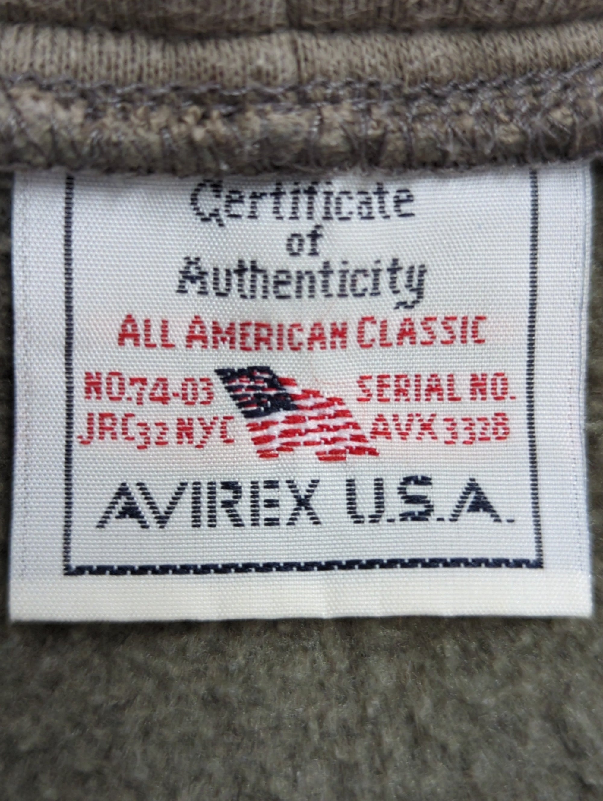 AVIREX / パーカー