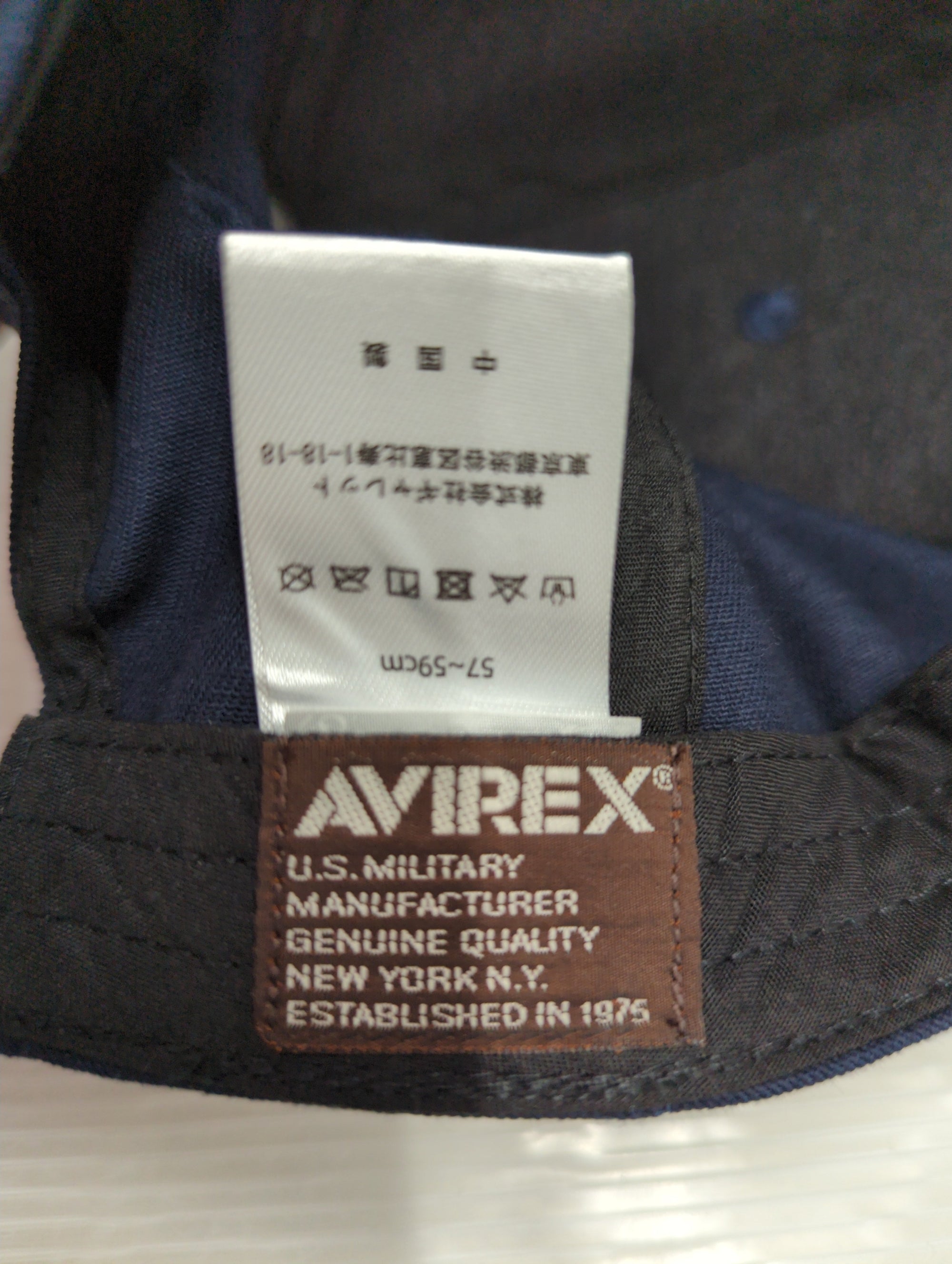AVIREX / TWILL LOGO CAP / ツイル ロゴ キャップ / AVIREX / アヴィレックス
