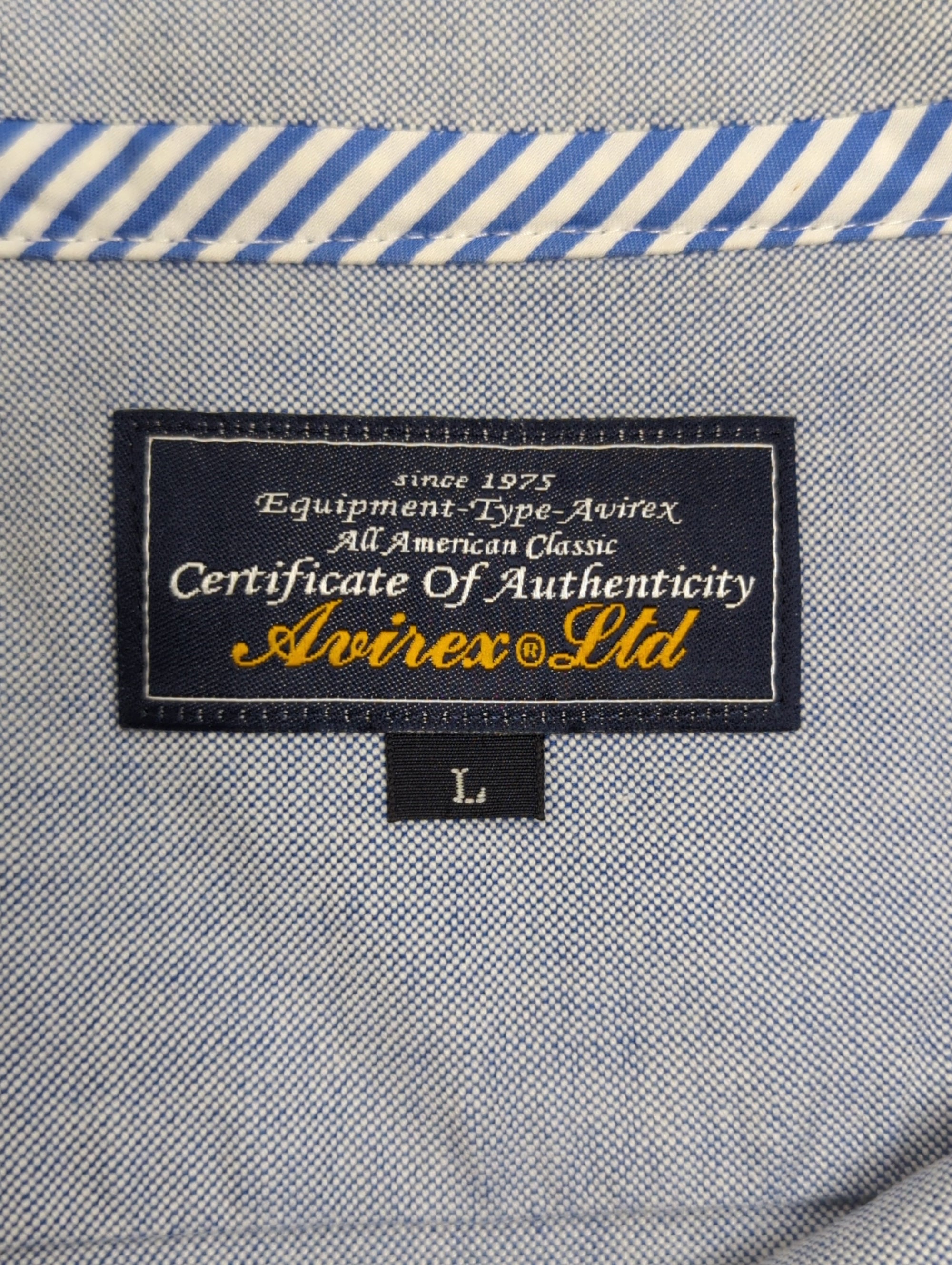 AVIREX / DS AVI L/S B.D SHIRT