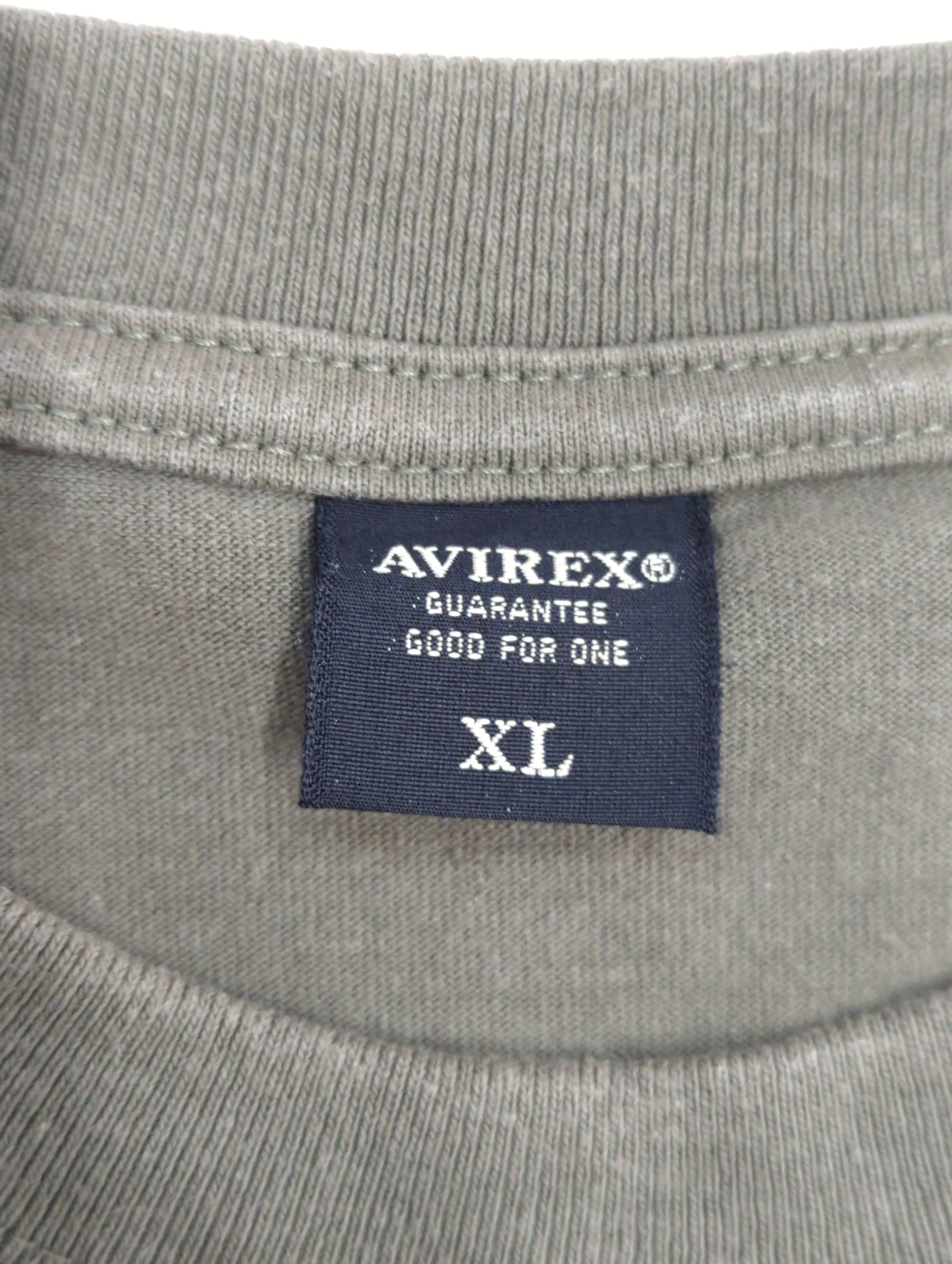 AVIREX / NAS JAX PATROL SQ. PATCH T-SHIRT / NAS JAX パトロール スコードロン パッチ Tシャツ