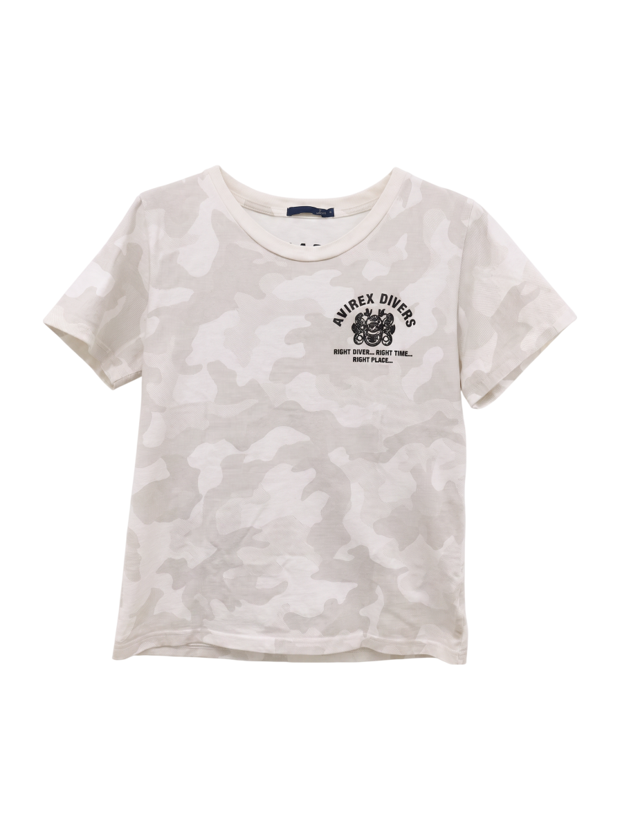 AVIREX / エンブロイダリーT-シャツ ダイビング&サルベージ/EMB T-SHIRT DIVING & SALVAGE