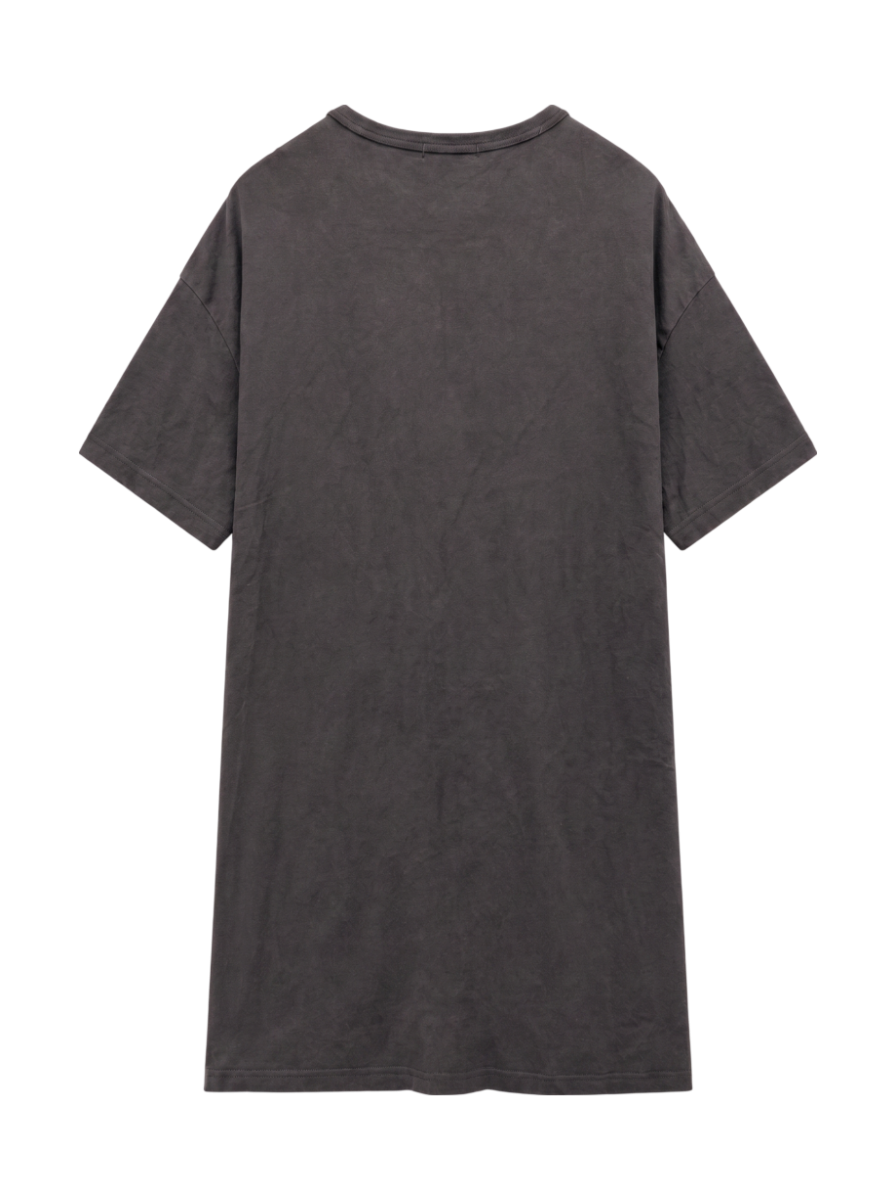 AVIREX / AVIREX/ アヴィレックス/ L-S/S PRINTED RACE-UP TEE/ プリント レースアップティーシャツ