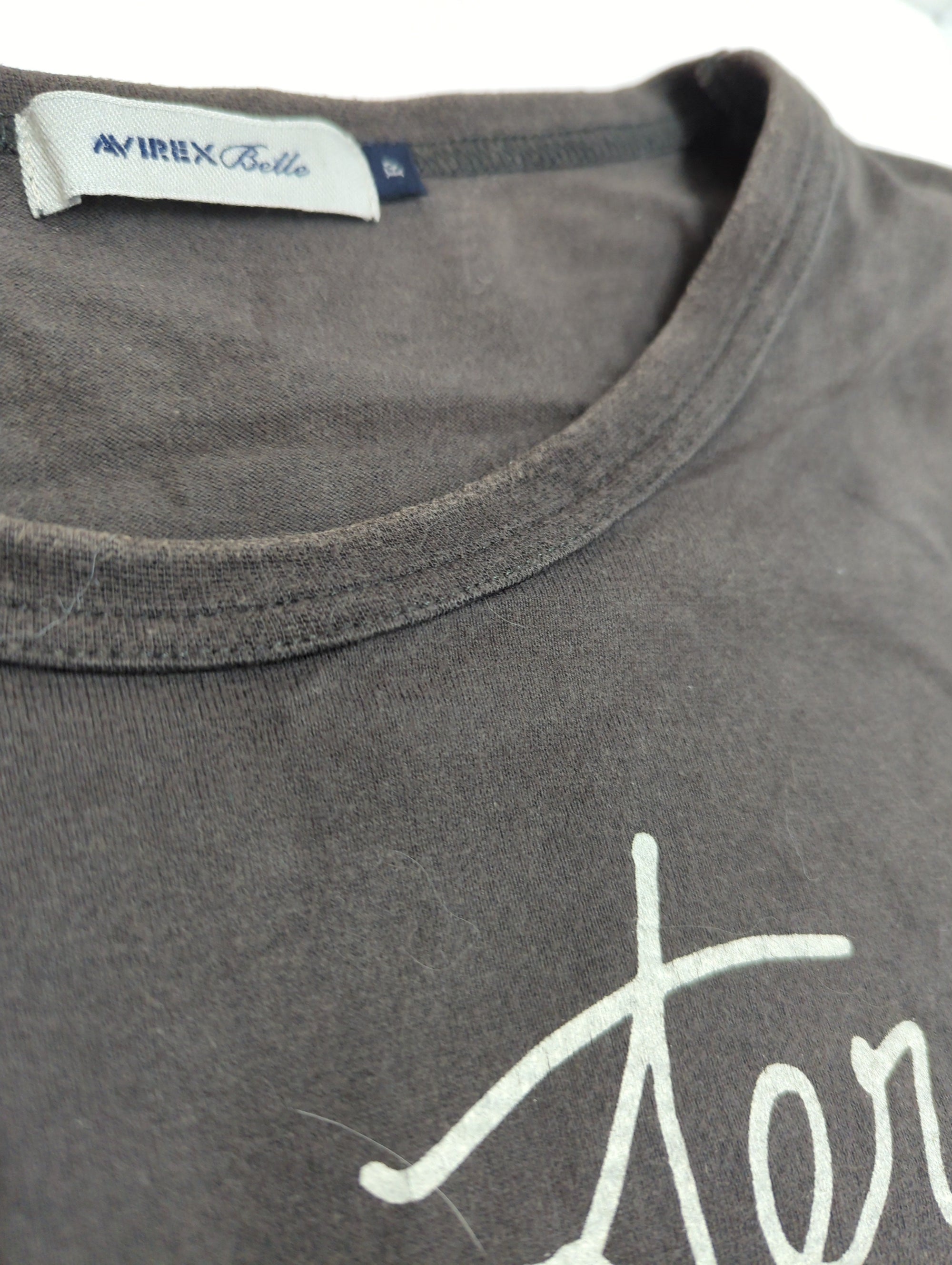 AVIREX / AVIREX/ アヴィレックス/ L-S/S PRINTED RACE-UP TEE/ プリント レースアップティーシャツ