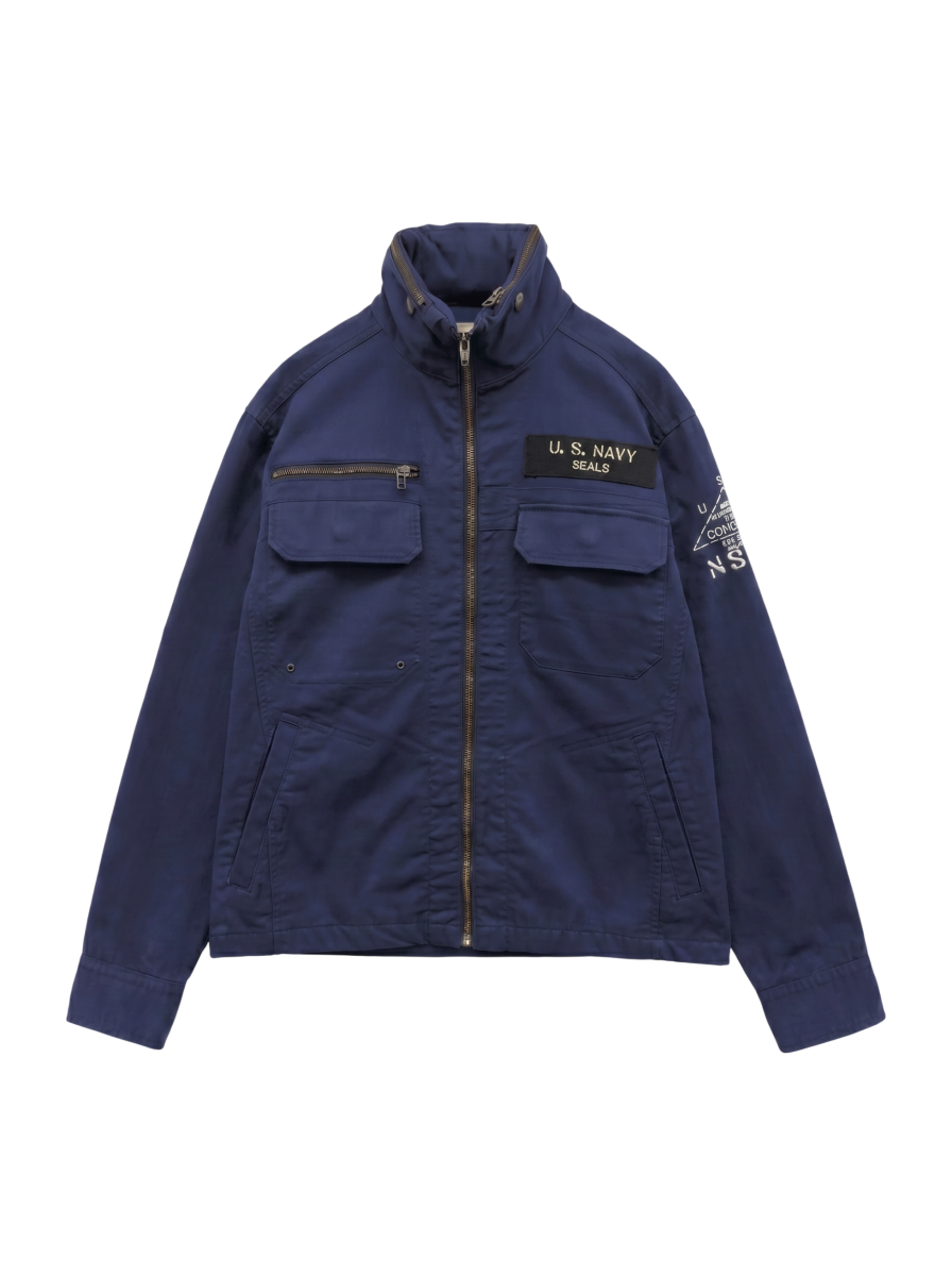 AVIREX / SH SIMPLE GRAPHIC STRETCH JKT