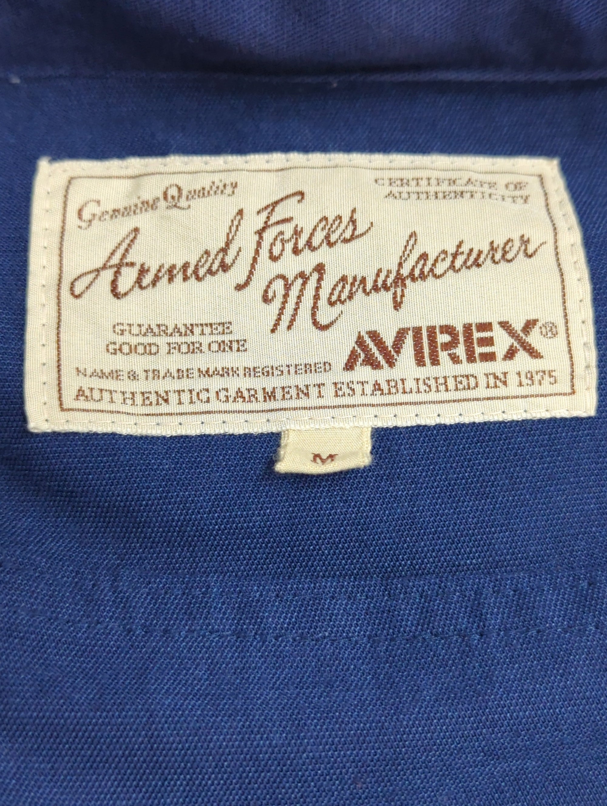 AVIREX / SH SIMPLE GRAPHIC STRETCH JKT