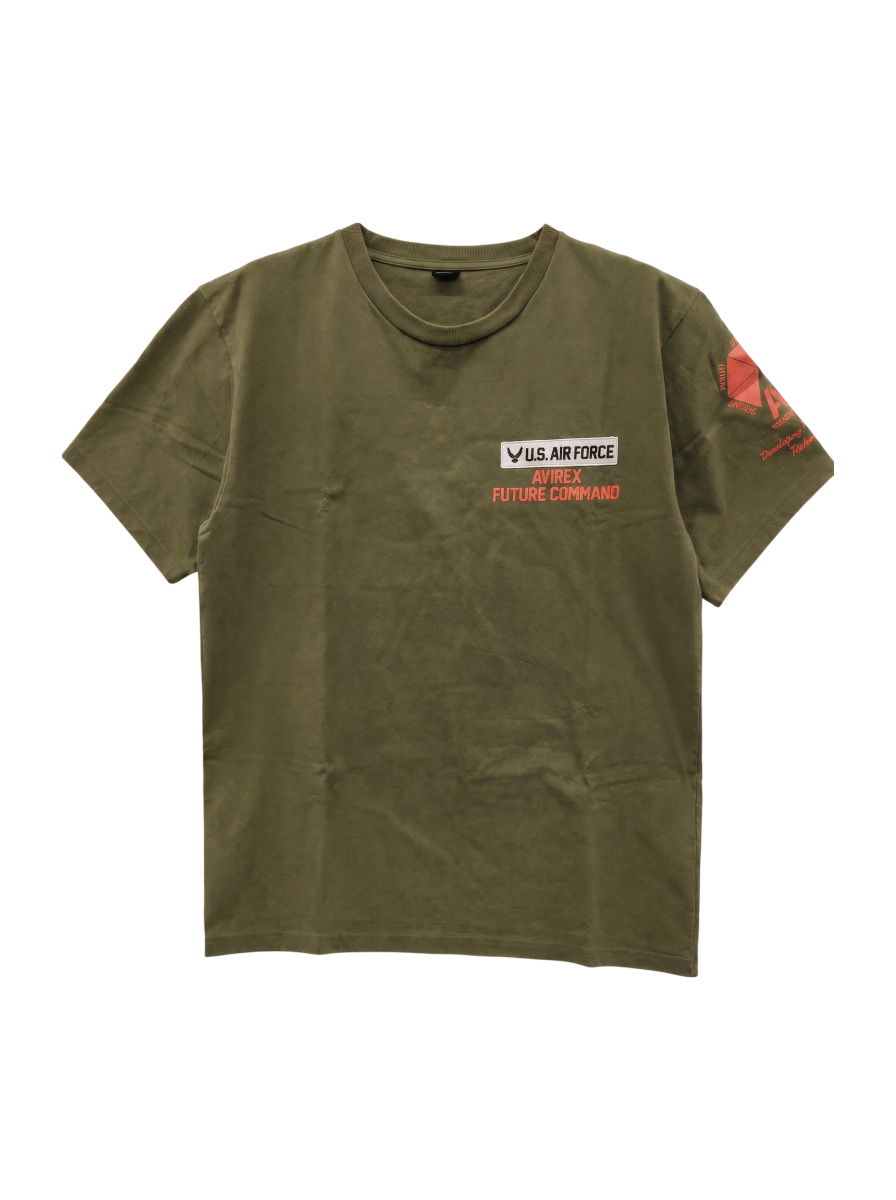 AVIREX / シーチングパッチ Tシャツ/S/S SHEETING PATCHED T-SHIRT