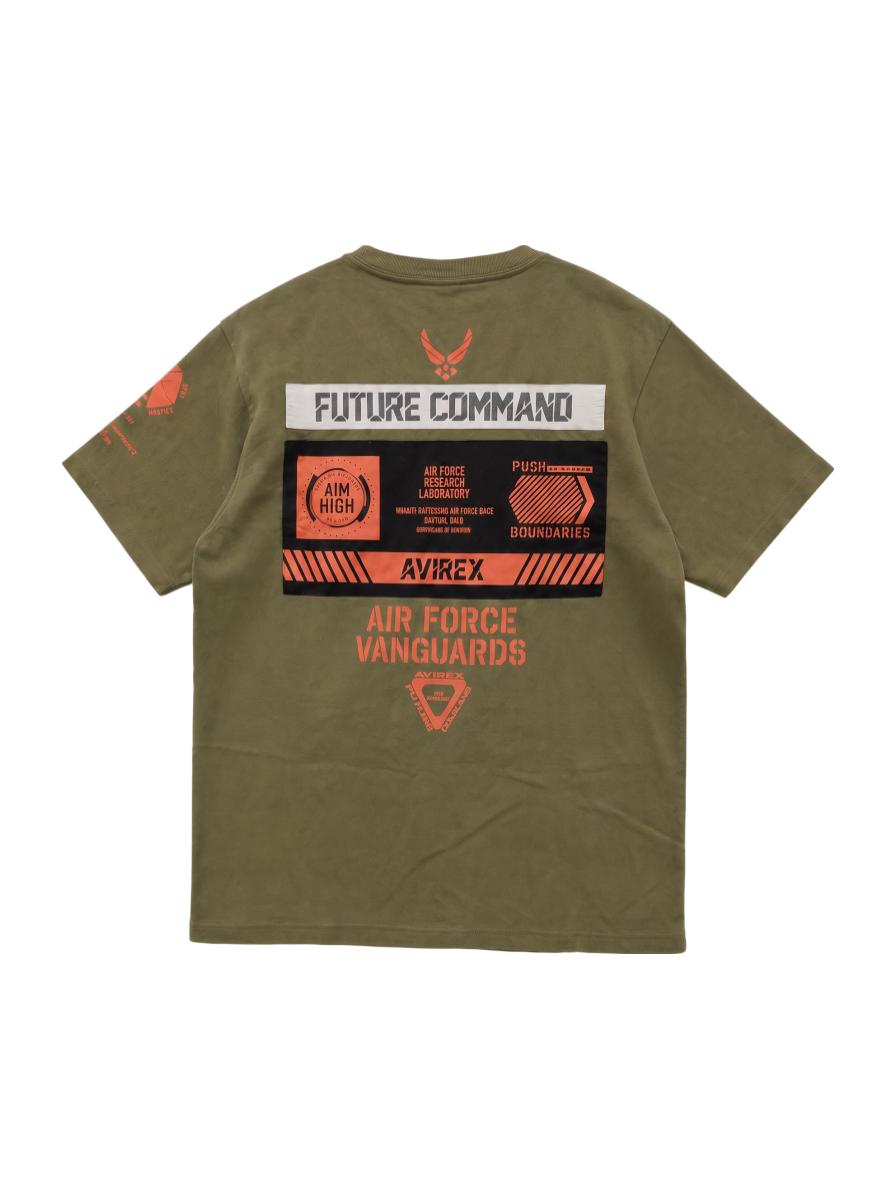AVIREX / シーチングパッチ Tシャツ/S/S SHEETING PATCHED T-SHIRT