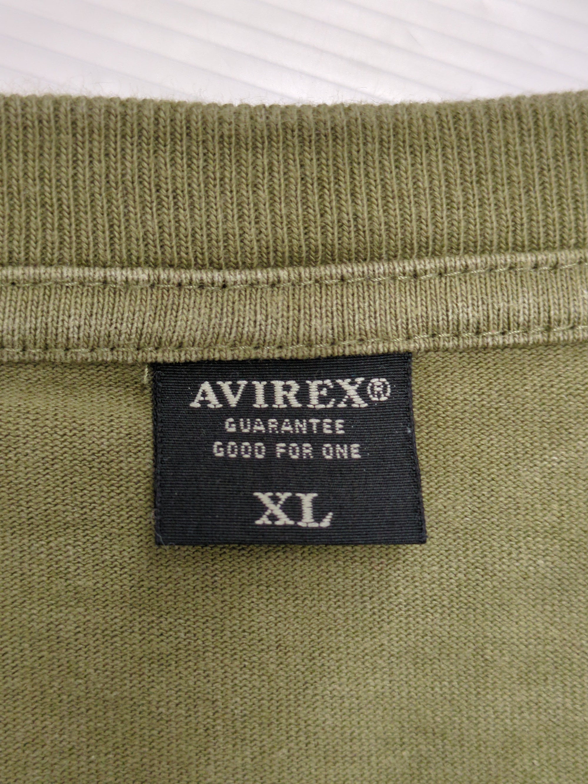 AVIREX / シーチングパッチ Tシャツ/S/S SHEETING PATCHED T-SHIRT