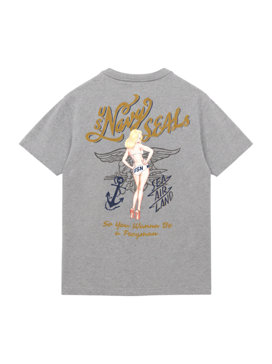 AVIREX / ネイビーシールズ ピンナップ ガールTシャツ/NAVY SEALs PIN-UP GIRL T-SHIRT