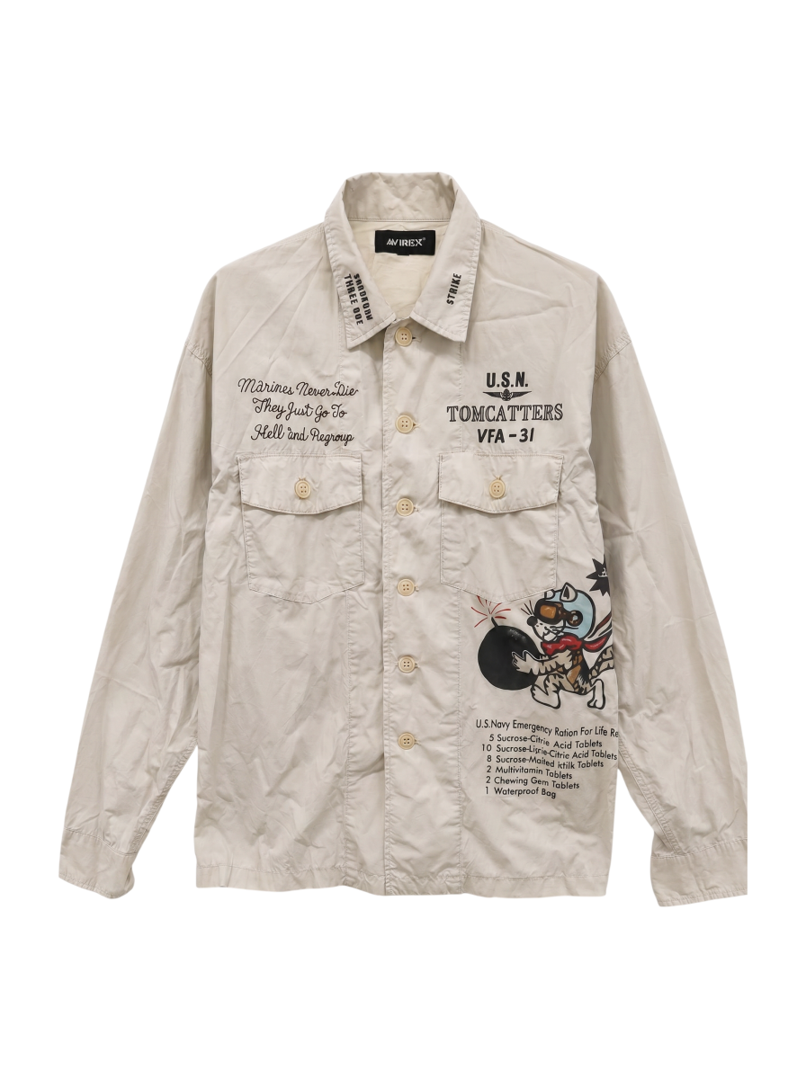 AVIREX / ユーティリティー シャツ トムキャッター / UTILITY SHIRT TOMCATTER