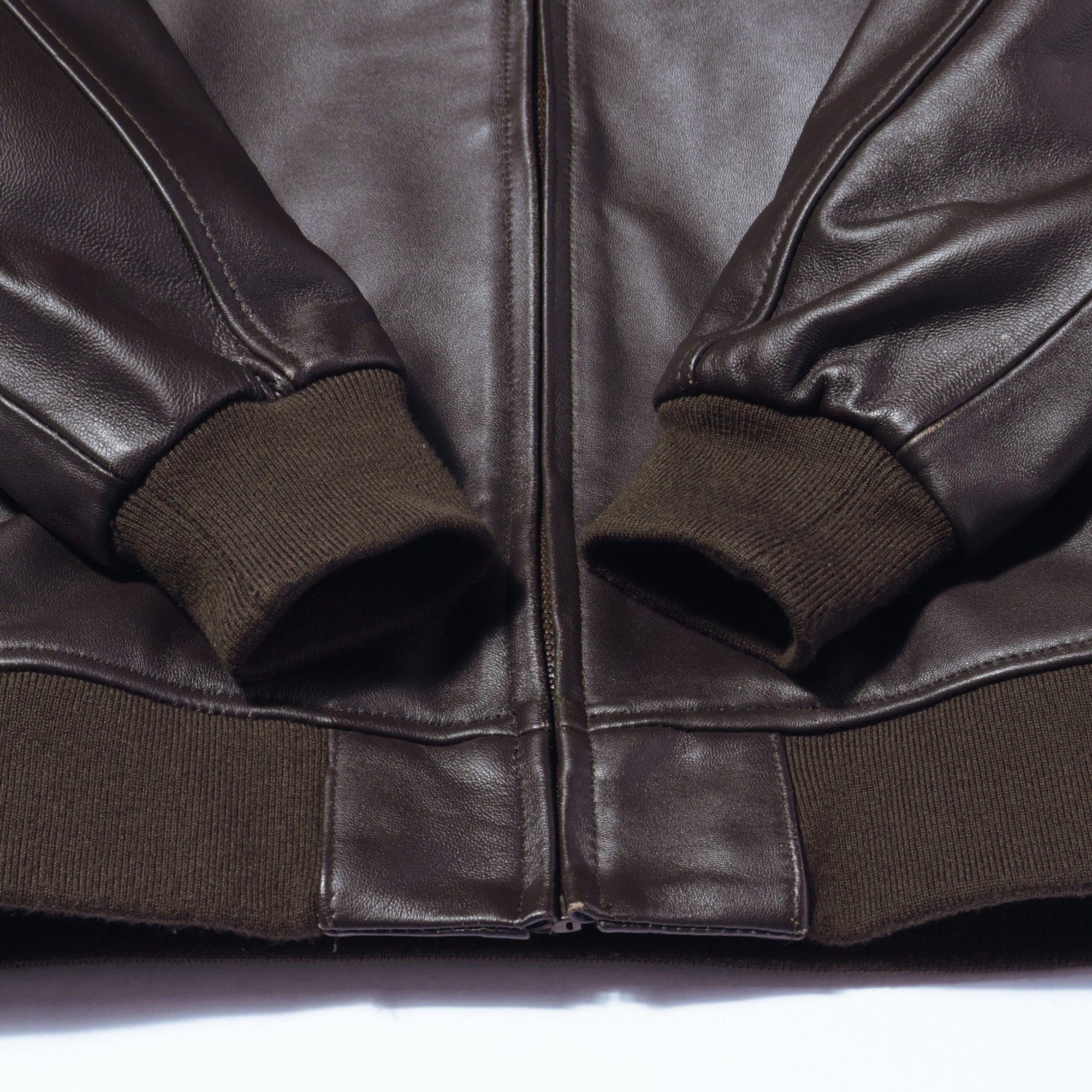 AVIREX /TRACK LEATHER JACKET