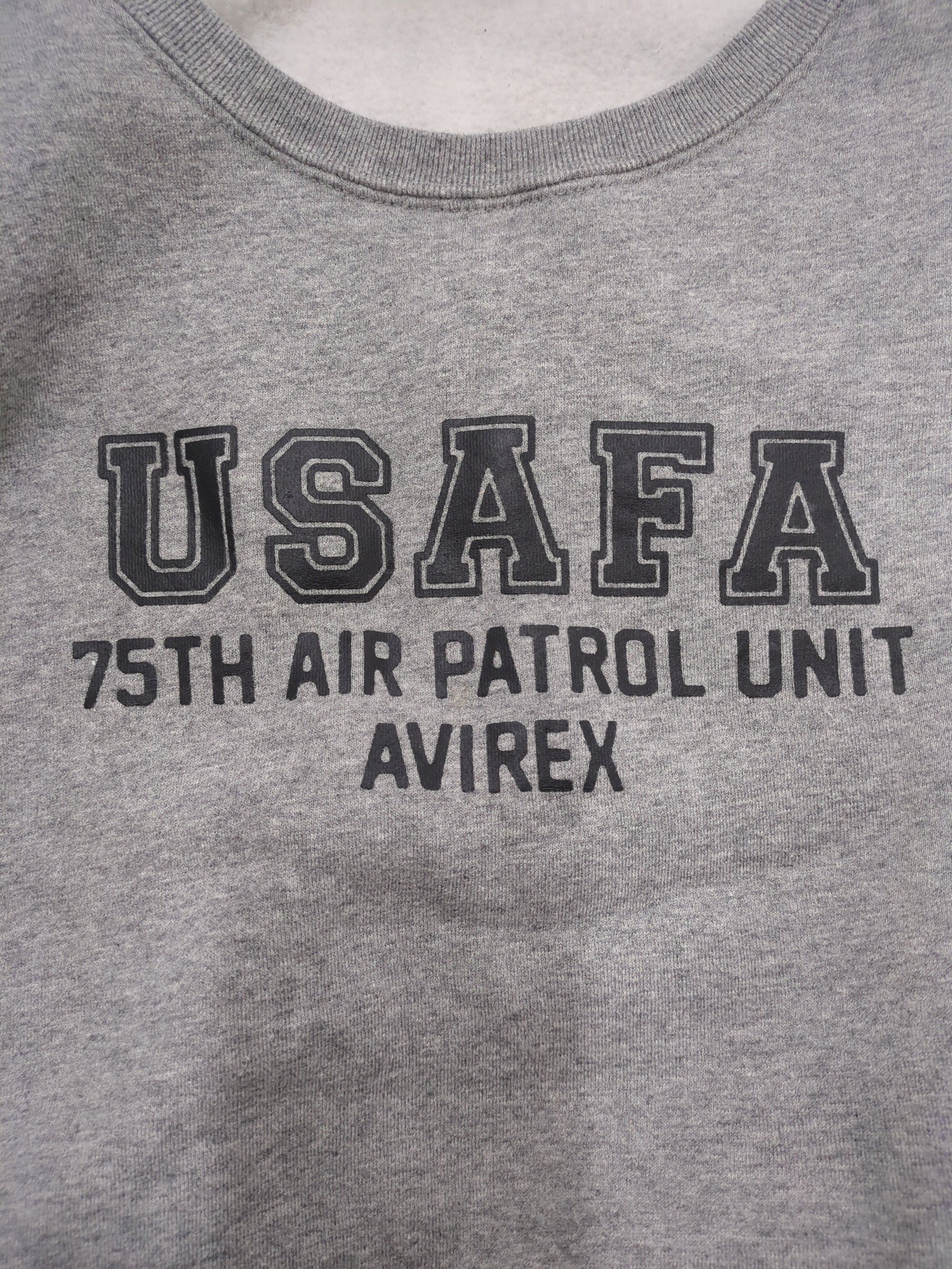 AVIREX / 2021 HB L-CREW NECK SWEAT USAF