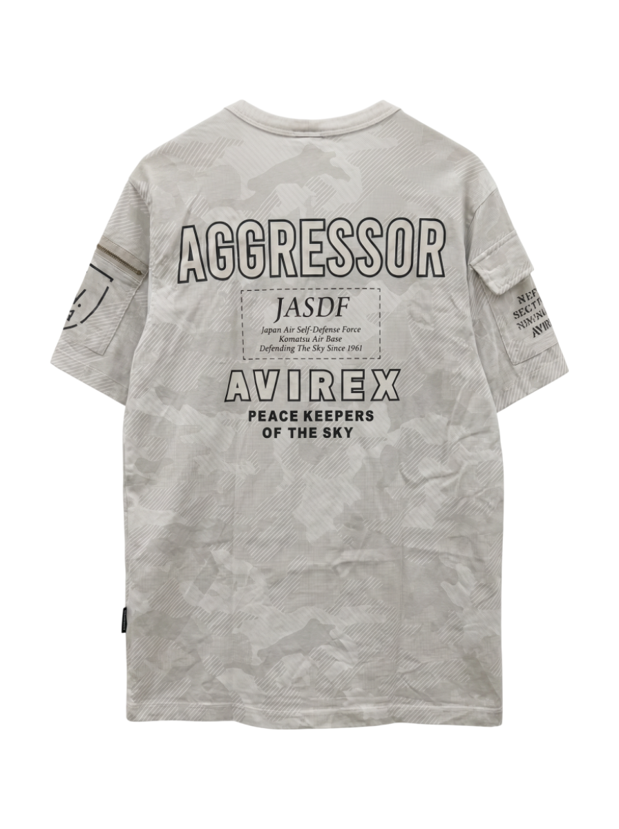 AVIREX / AGGRESSOR S/S-FATIGUE TEE 2025