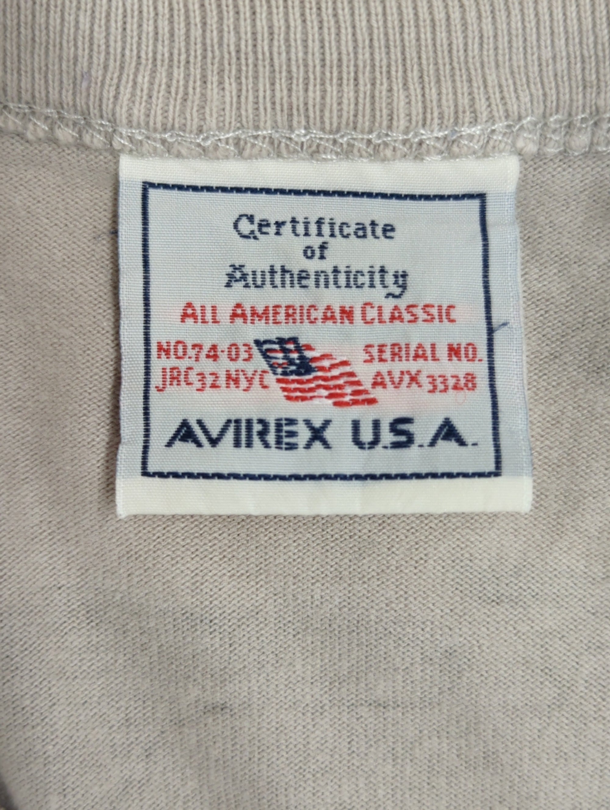 AVIREX / 半袖Tシャツ