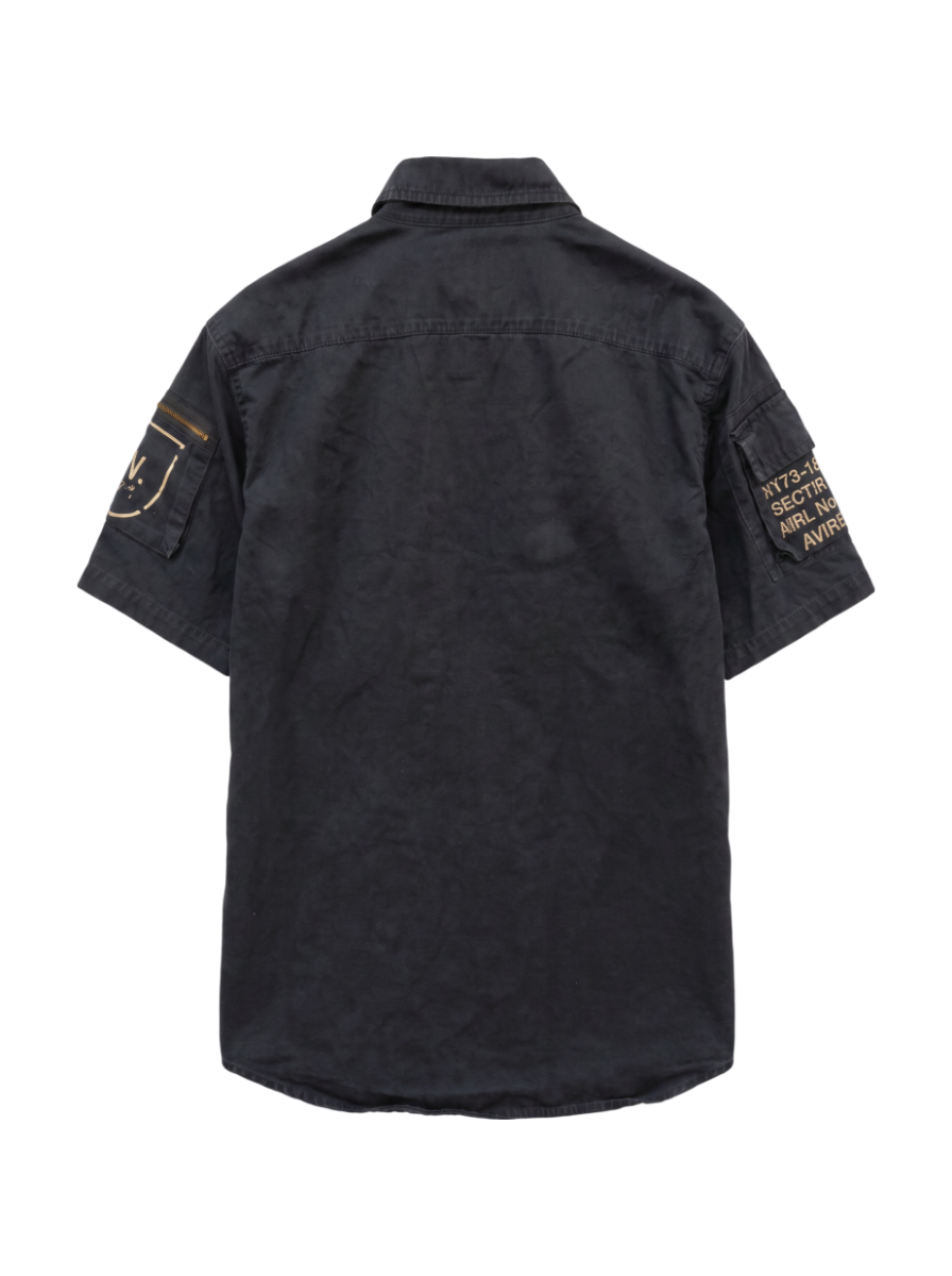 AVIREX / 半袖ファティーグ カーキシャツ/S/S FATIGUE KHAKI SHIRT