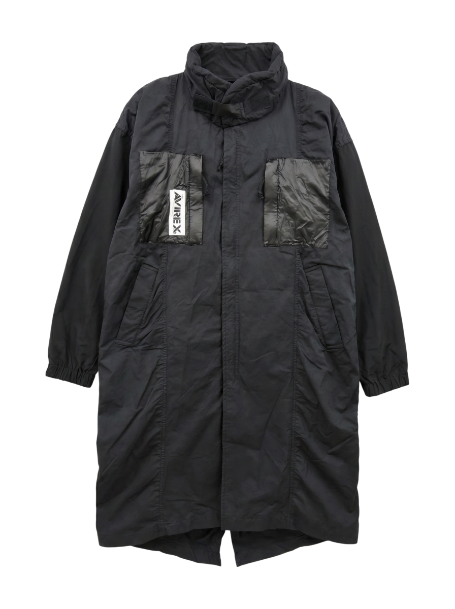 AVIREX / シャーリング シェル パーカー/SHIRRING SHELL PARKA