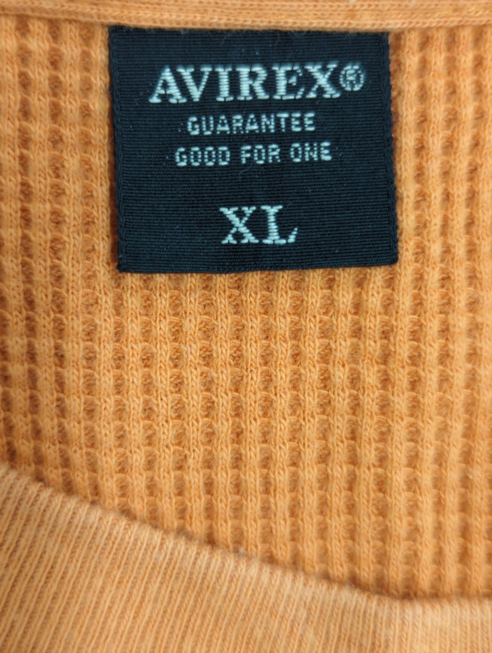 AVIREX / # DP MINI WAFFLE CREW NECK L/S