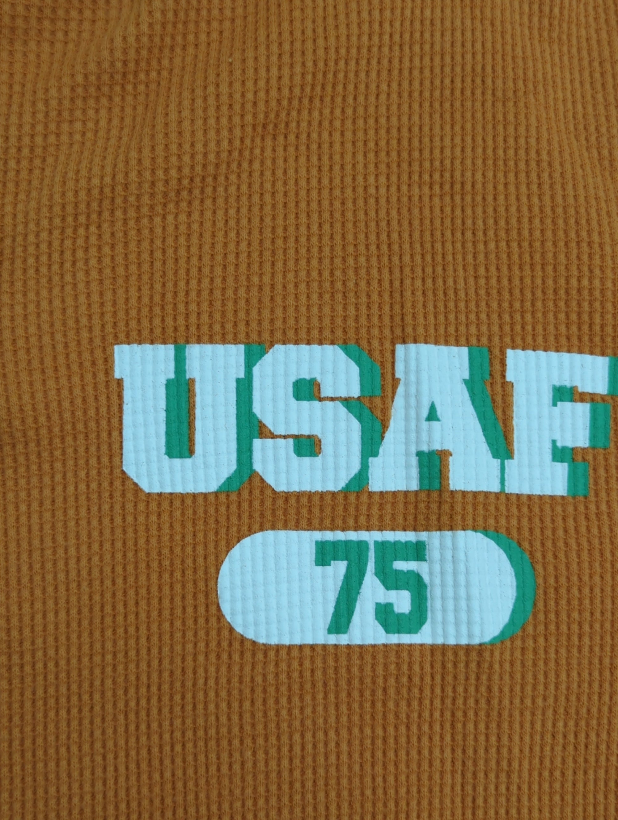 AVIREX / # DP MINI WAFFLE CREW NECK L/S