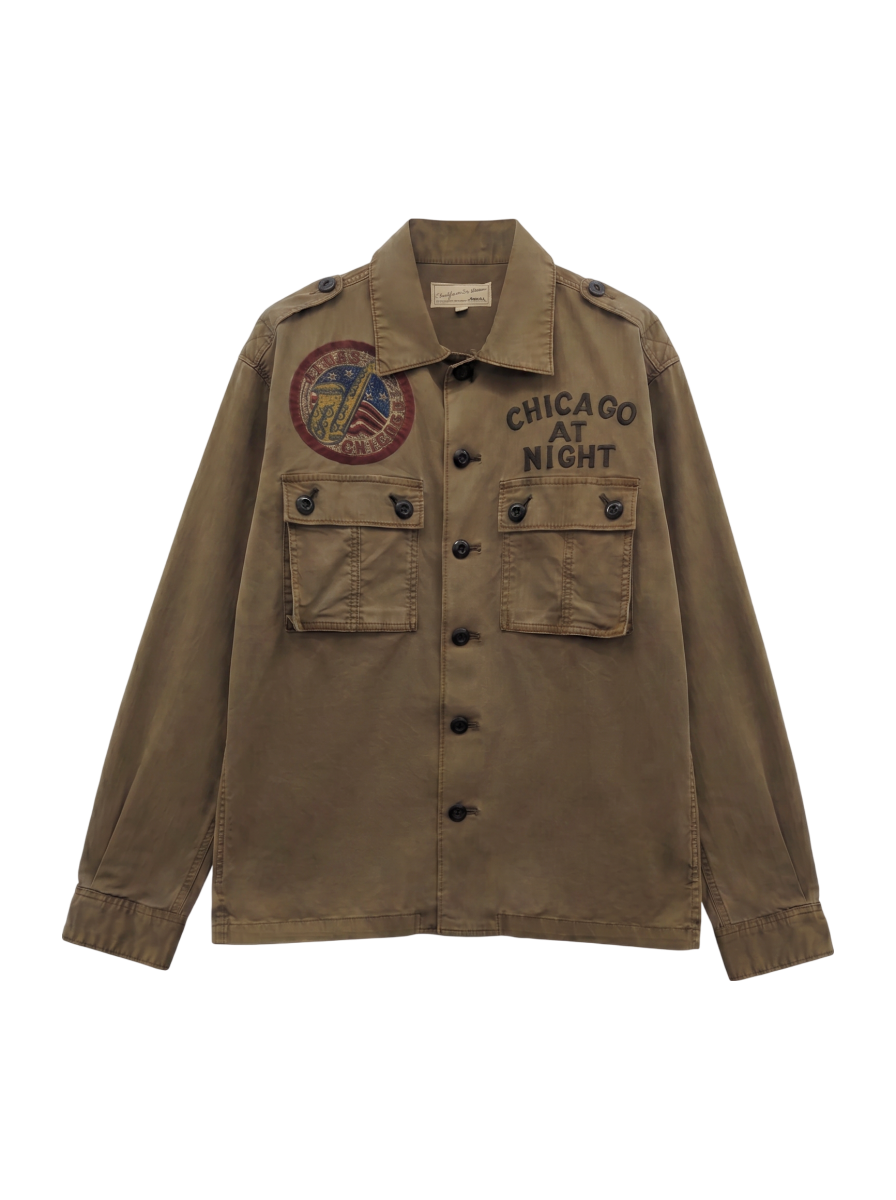 AVIREX / ARMY SHIRT "WINDY CITY"