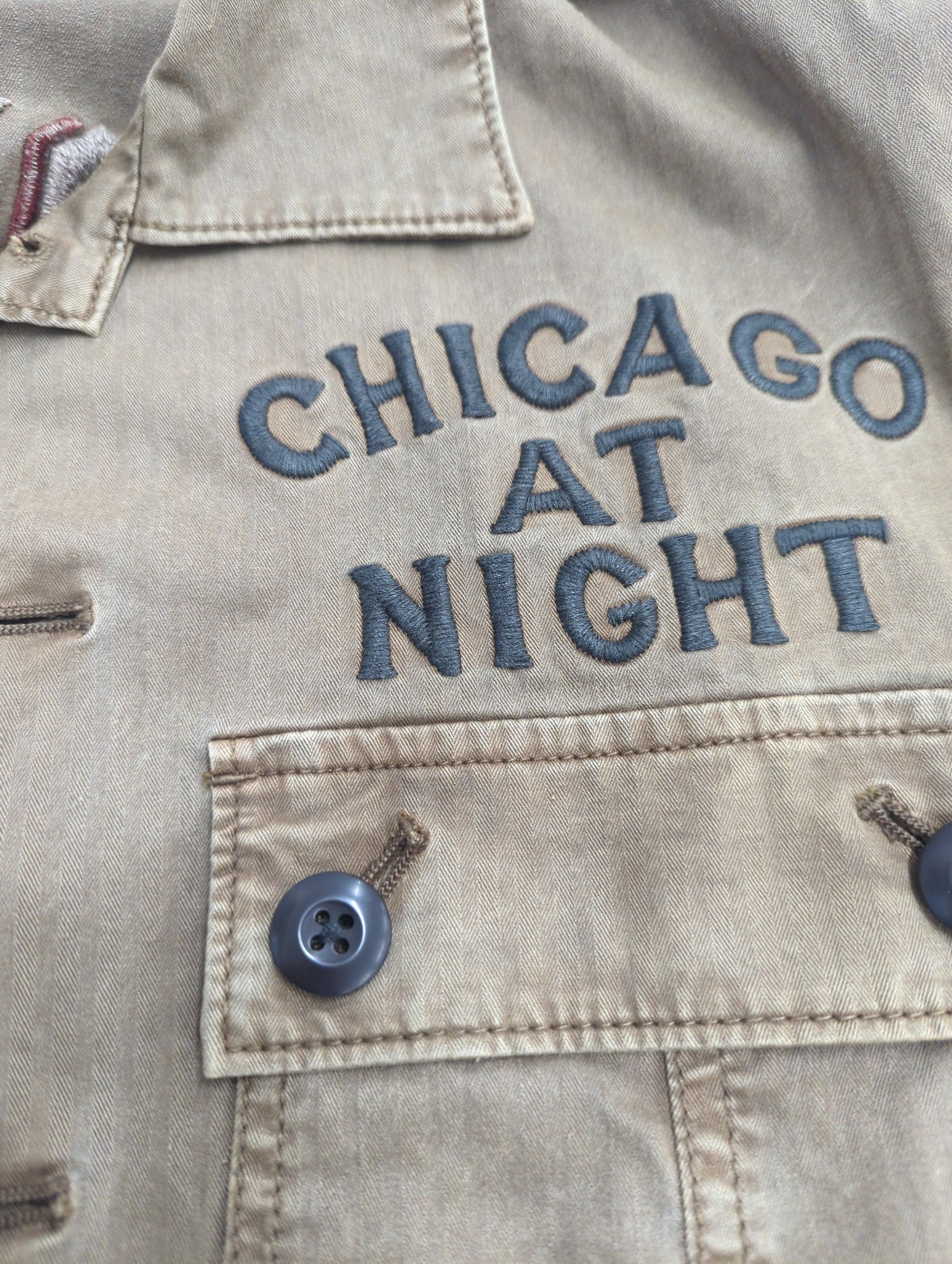 AVIREX / ARMY SHIRT "WINDY CITY"