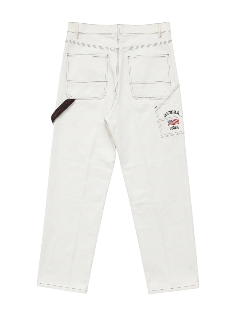 AVIREX / 《REBUILD COLLECTION》バーシティー ペインター パンツ / VARSITY PAINTER PANTS