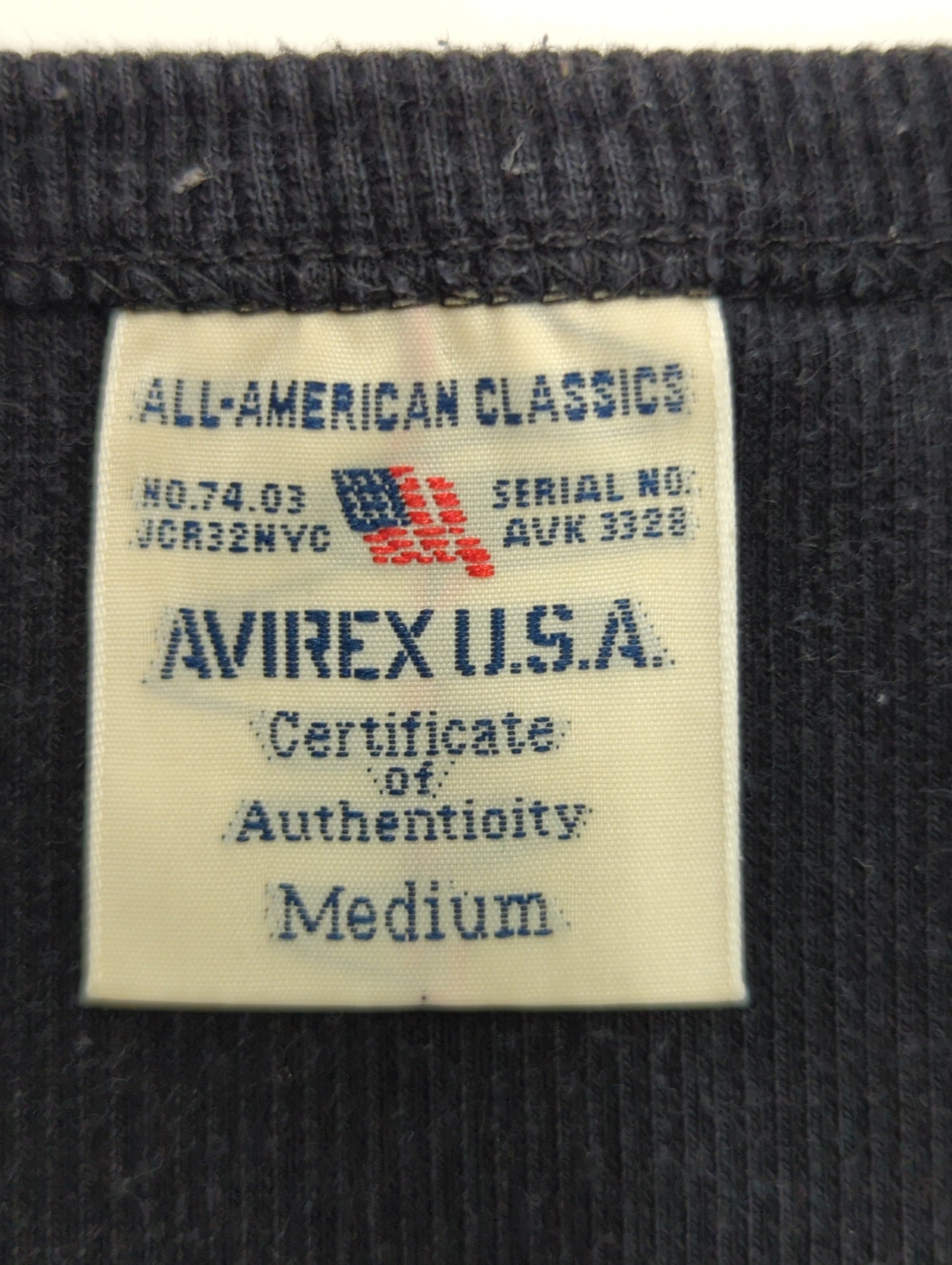 AVIREX / 【DAILY】デイリー 半袖クルーネック ティーシャツ/DAILY S/S CREW NECK T-SHIRT/AVIREX/アヴィレックス