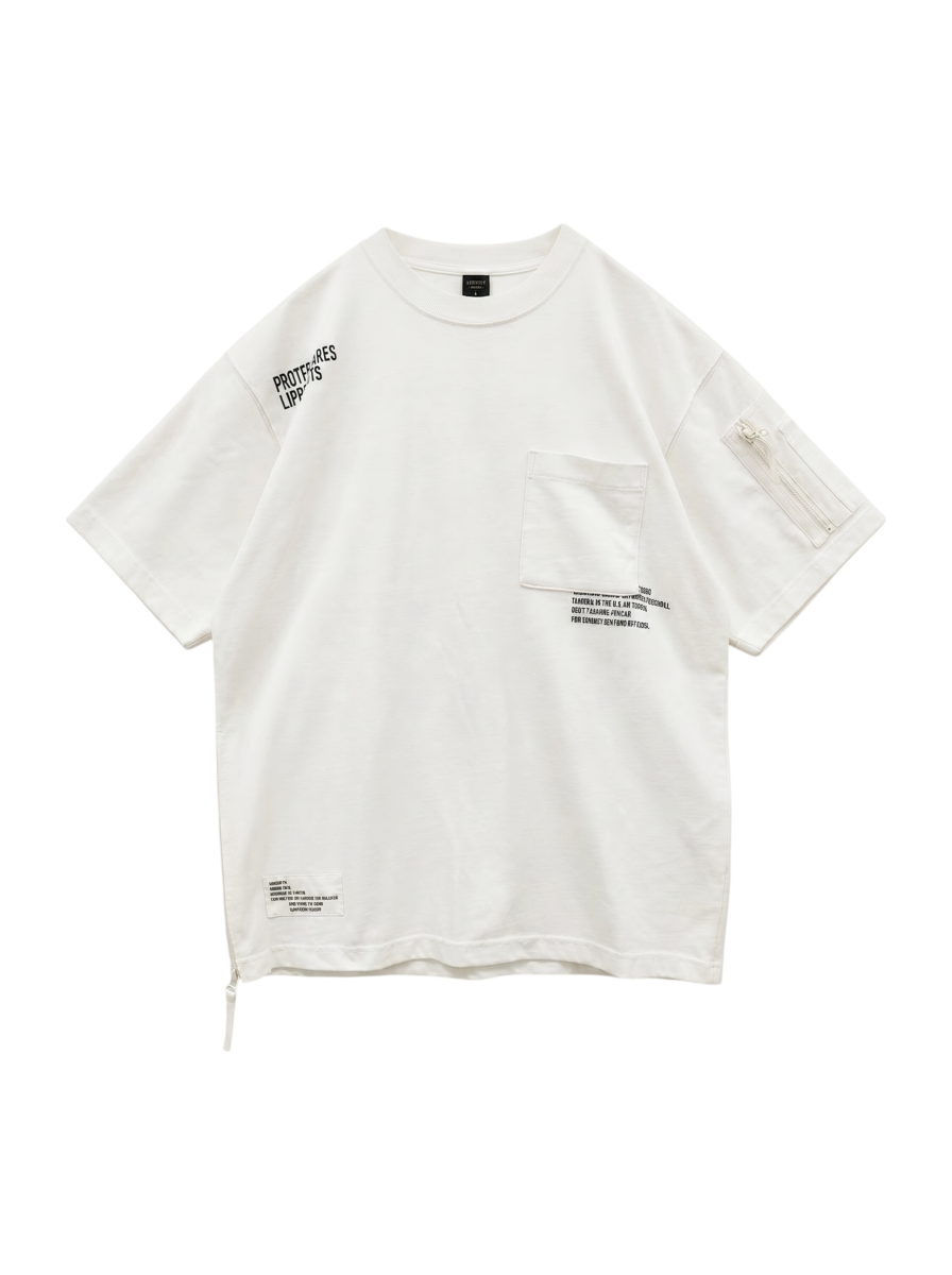 AVIREX / LOOSE FIT MIL. POCKET T-SHIRT