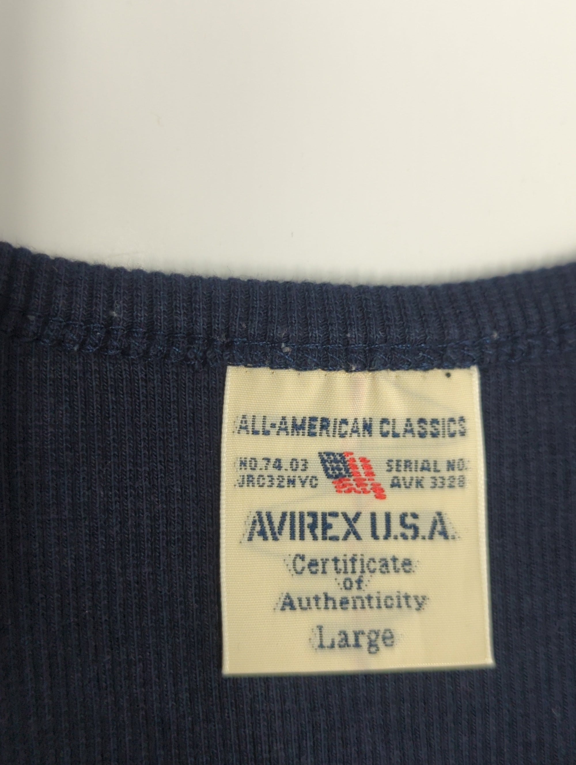 AVIREX / 【DAILY】デイリー 半袖 Vネック Tシャツ/ S/S V-NECK T-SHIRT/AVIREX/アヴィレックス