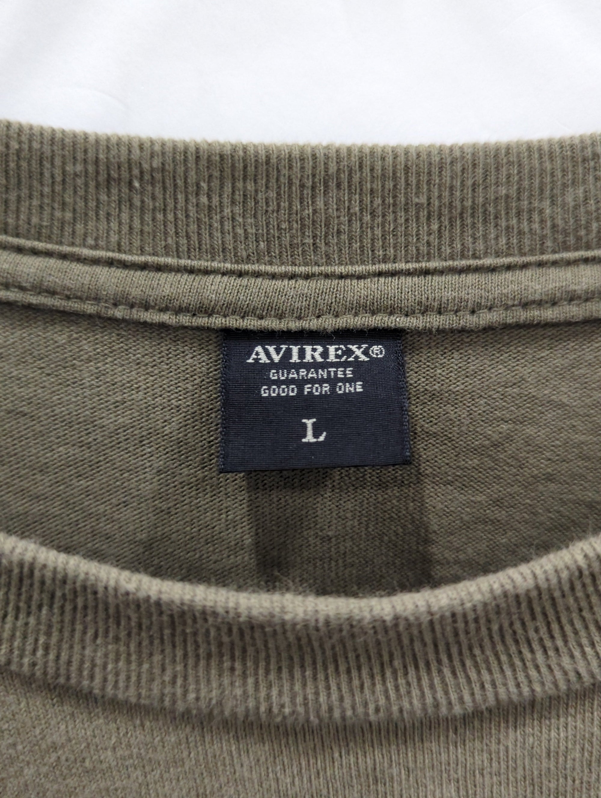 AVIREX / BULLDOG LONG SLEEVE T-SHIRT / ブルドッグ 長袖 Tシャツ