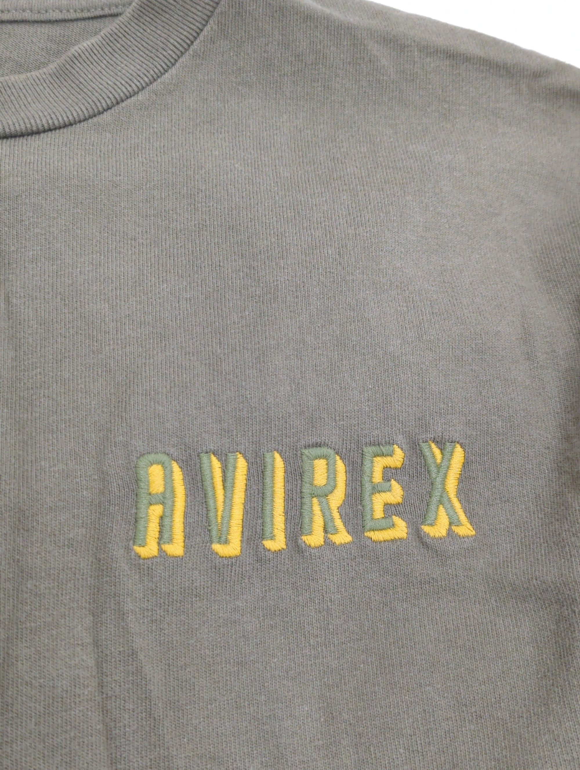 AVIREX / BULLDOG LONG SLEEVE T-SHIRT / ブルドッグ 長袖 Tシャツ