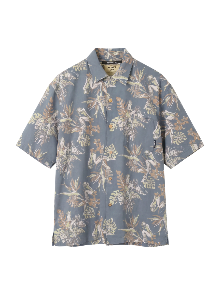 AVIREX / ALOHA SHIRT "TROPICAL GIRL" / アロハシャツ "トロピカルガール" / AVIREX / アヴィレックス