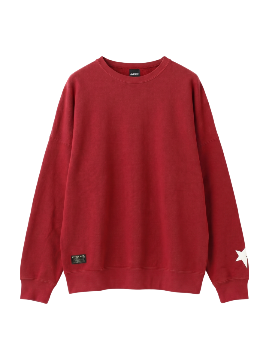 AVIREX / 【WEB&DEPOT限定】ビッグロゴ クルーネック スウェット/BIG LOGO CREW NECK SWEAT