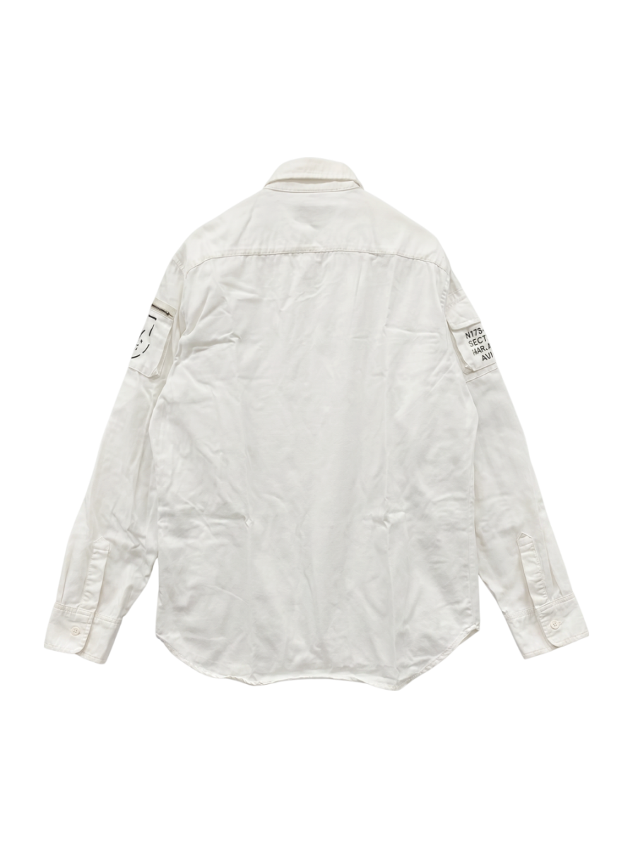 AVIREX / AVIREX/アヴィレックス/FATIGUE KHAKI SHIRT/長袖ファティーグ カーキ シャツ