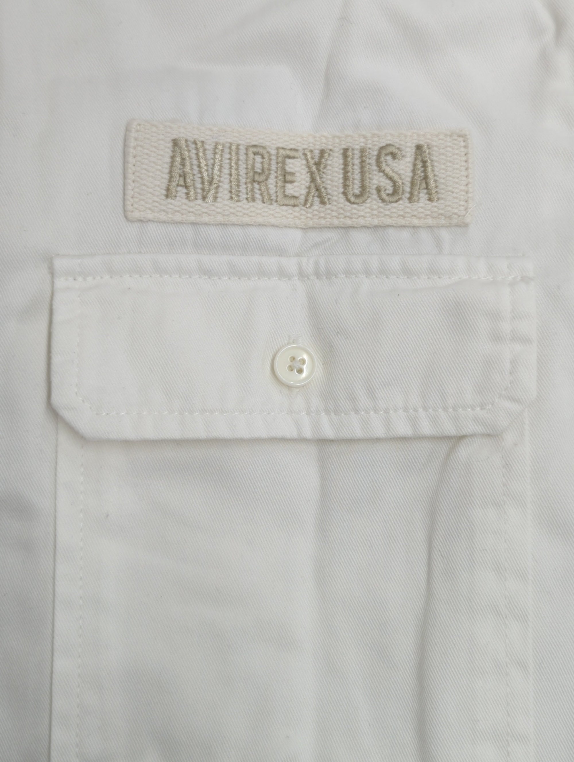 AVIREX / AVIREX/アヴィレックス/FATIGUE KHAKI SHIRT/長袖ファティーグ カーキ シャツ
