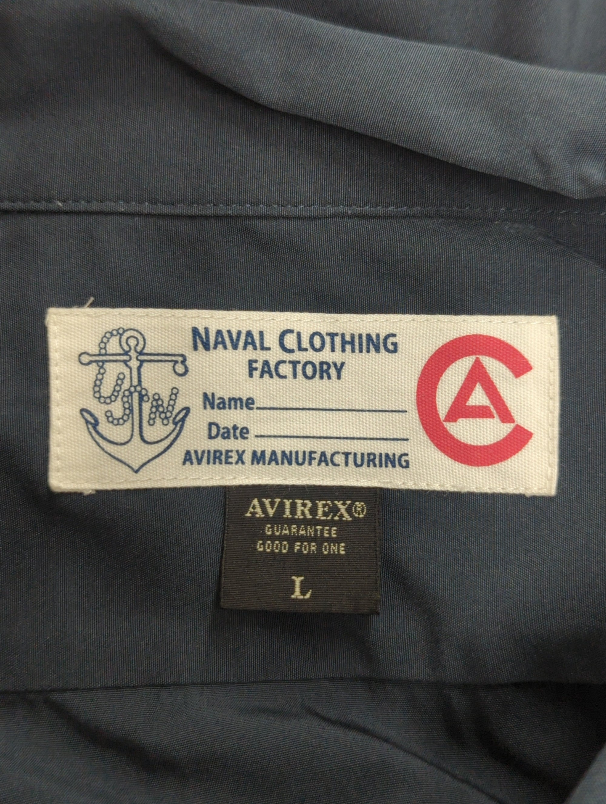 AVIREX / パシフィック フリート ワークシャツ/PACIFIC FLEET WORK SHIRT