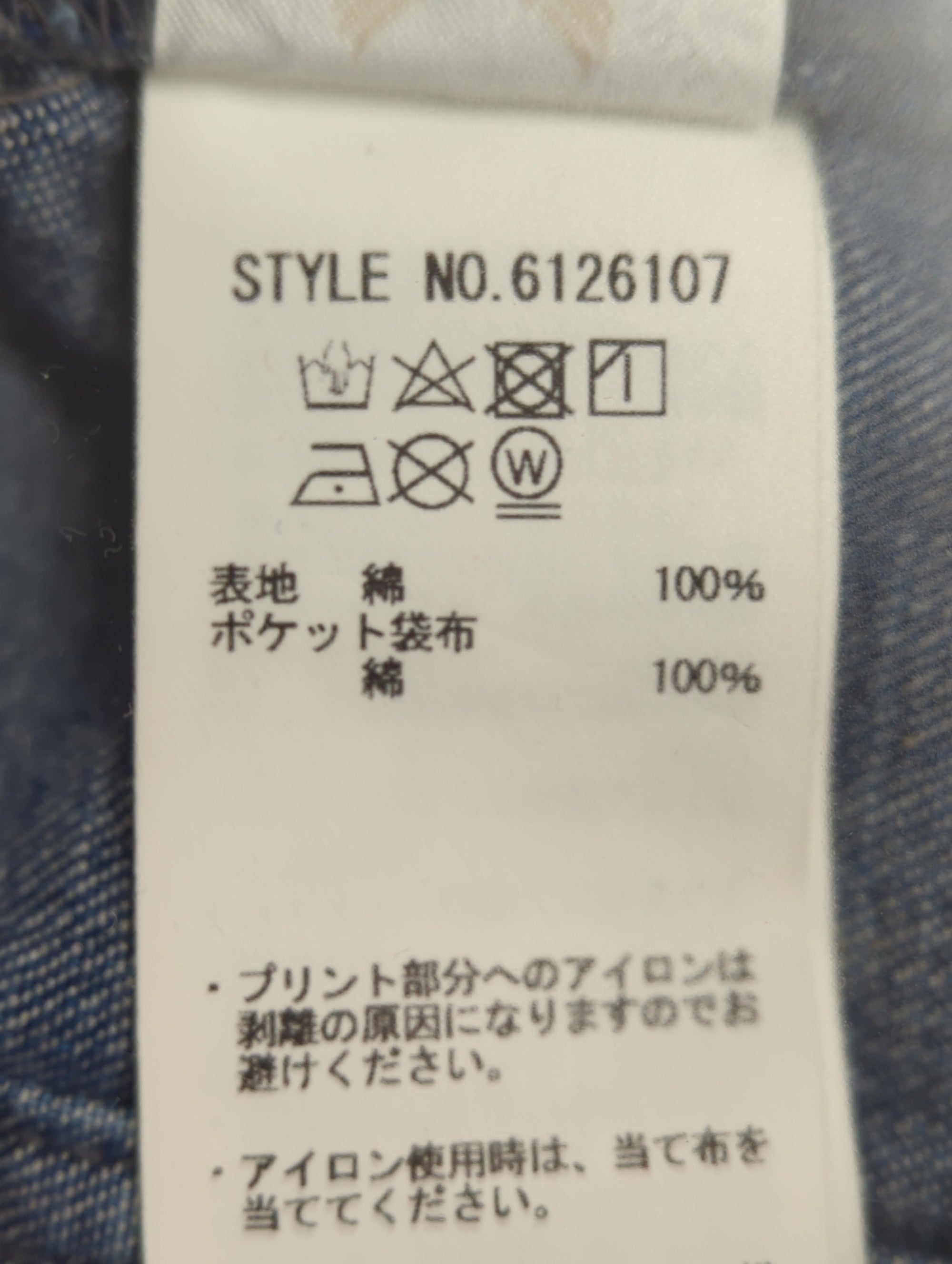 AVIREX / 【TYPE BLUE】デッキ パンツ/DECK PANT/タイプブルー